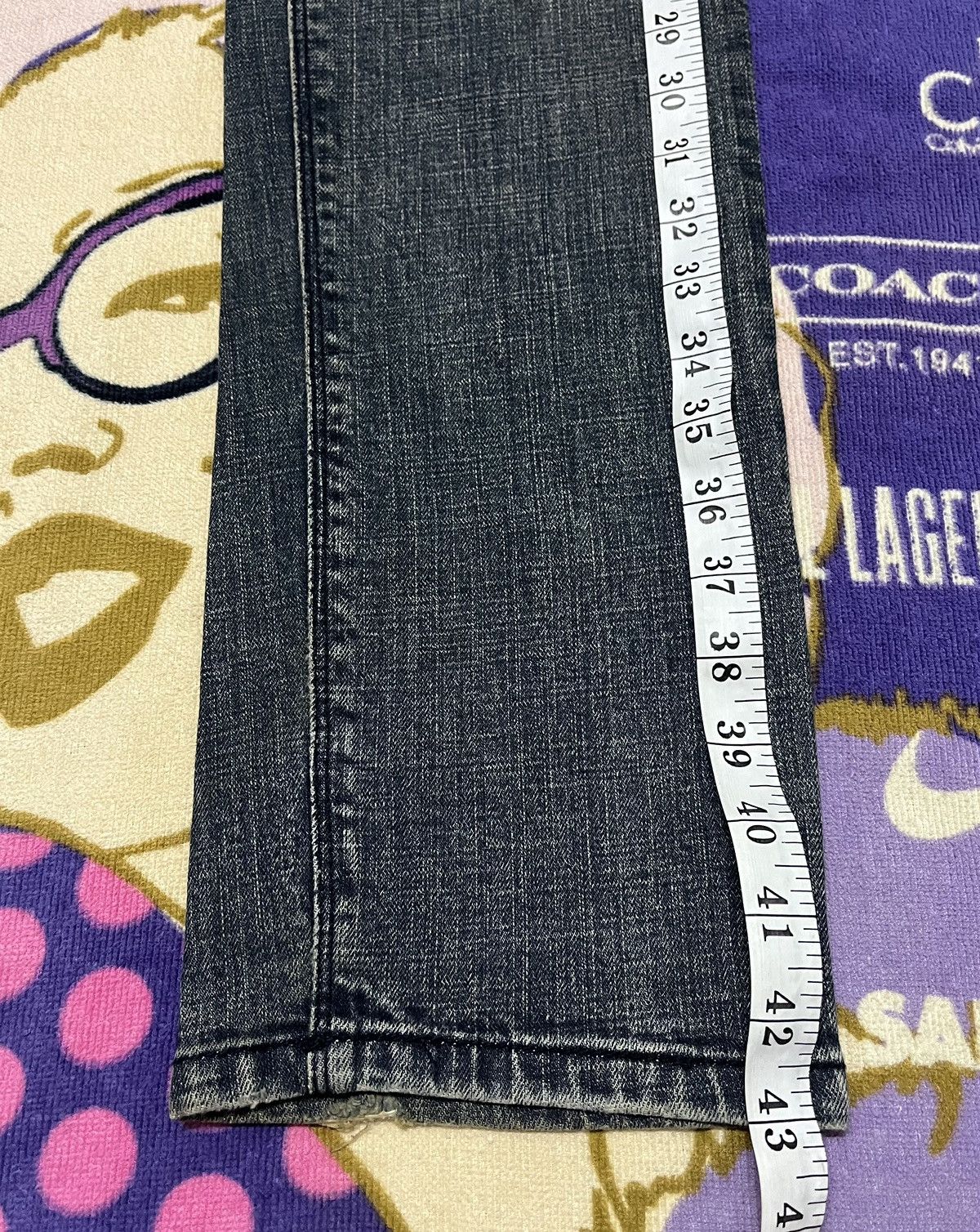 Japanese Brand NUMBER NINE Made in Japan Denim Pant Size US 34 / EU 50 - 15 Thumbnail