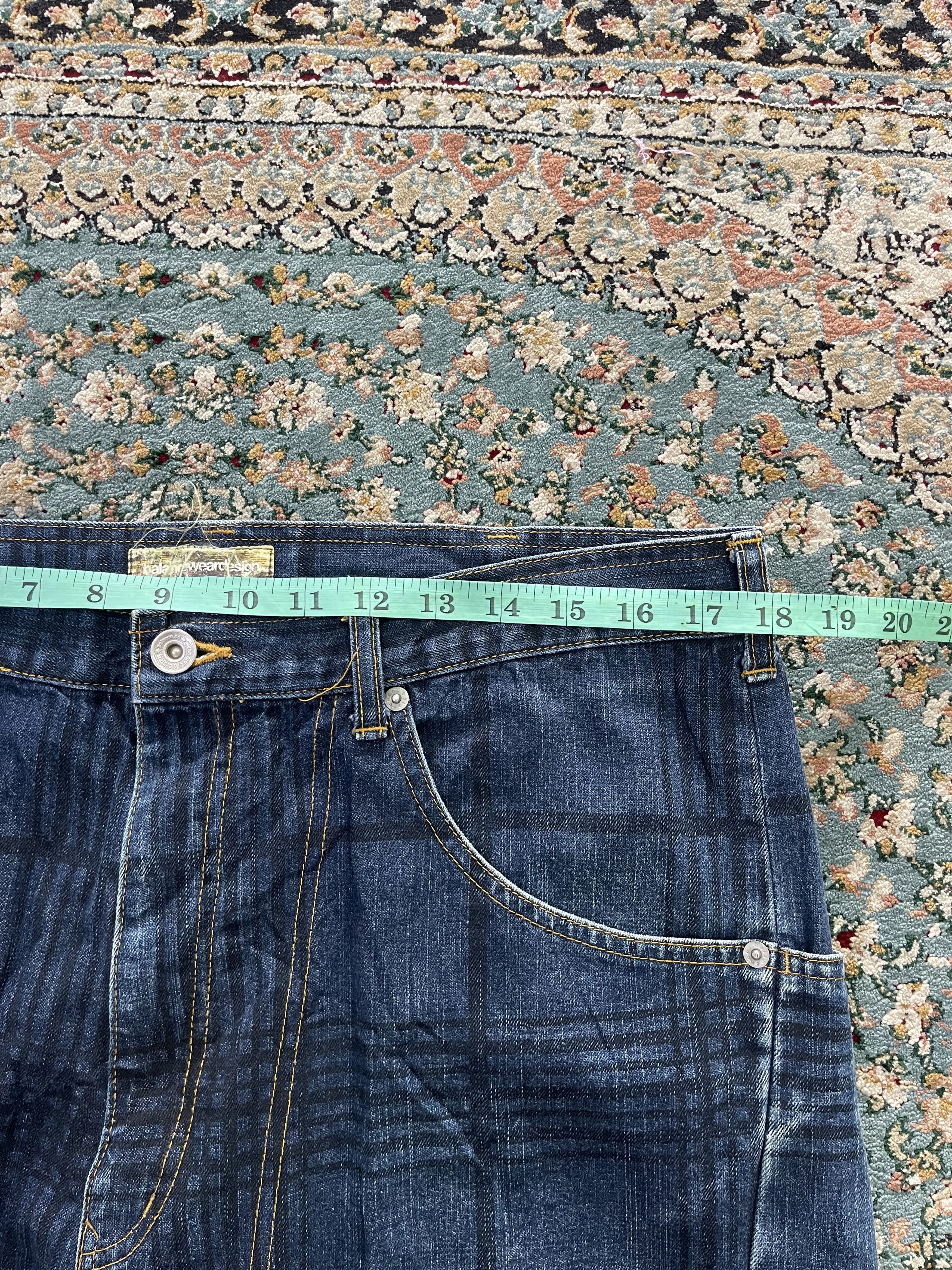 Japanese Brand Balance Wear Design Engineered Jeans Size US 35 - 12 Thumbnail