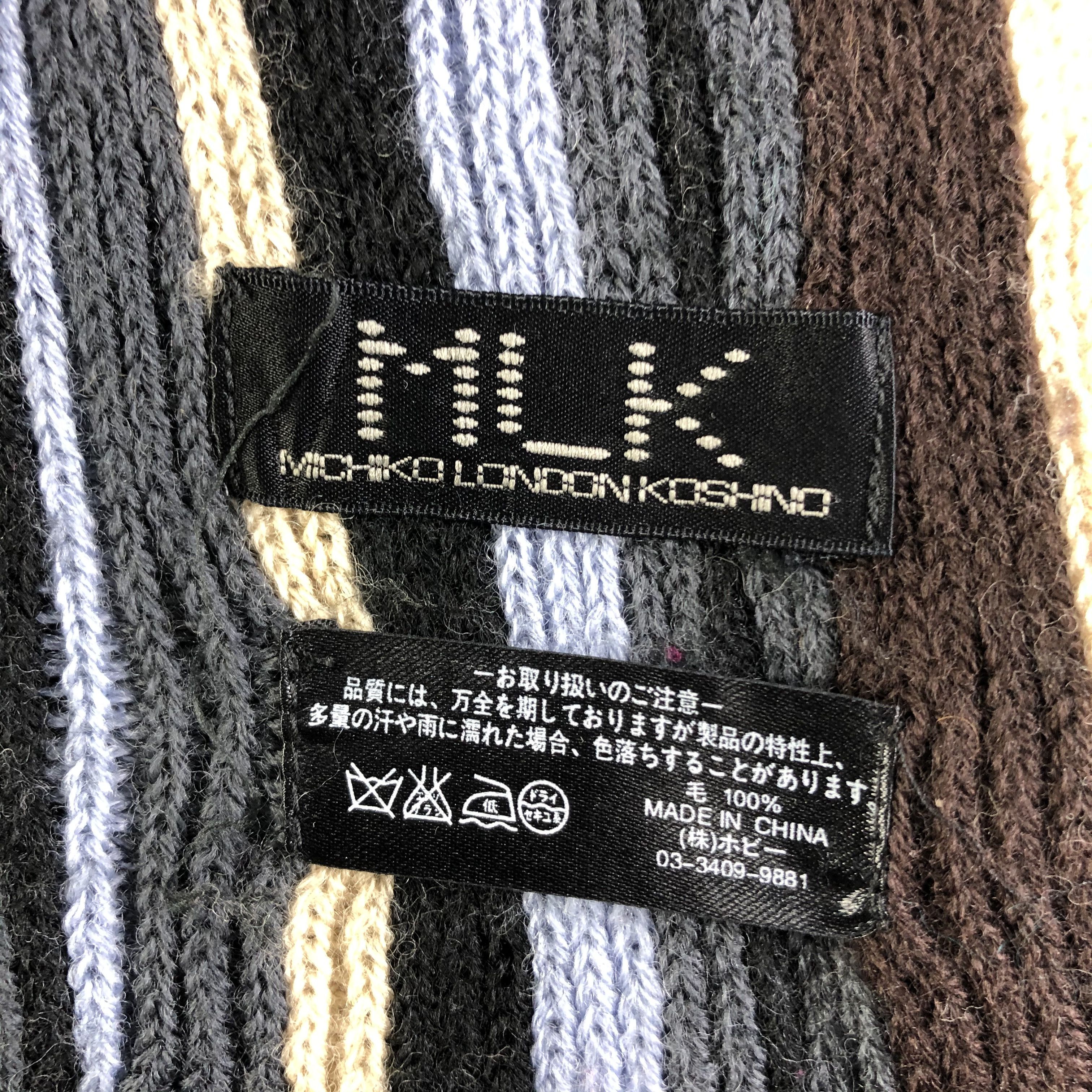 Michiko Koshino London Michiko Koshino London Scarf / Muffler / Neckwear P028 Size ONE SIZE - 5 Thumbnail