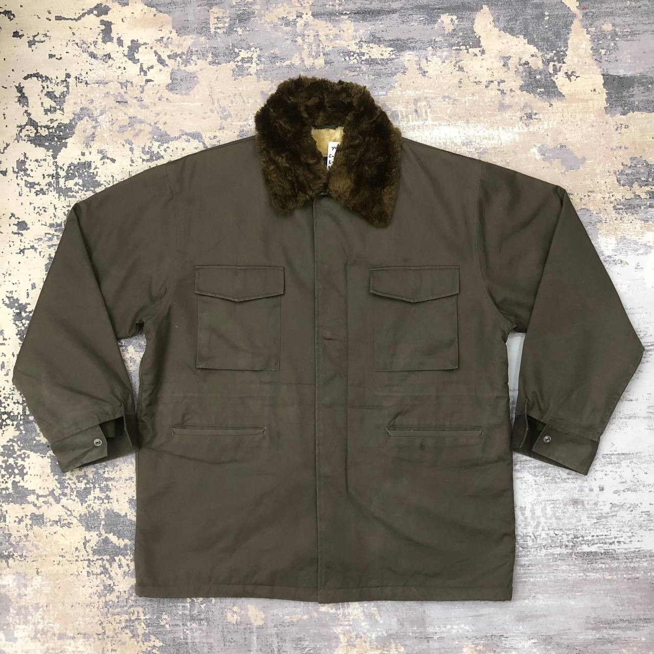 Japanese Brand Y96. VTG JAPAN MIDORI ACTIVE WEAR SHERPA ARMY WINTER JACKET Size US L / EU 52-54 / 3 - 1 Thumbnail