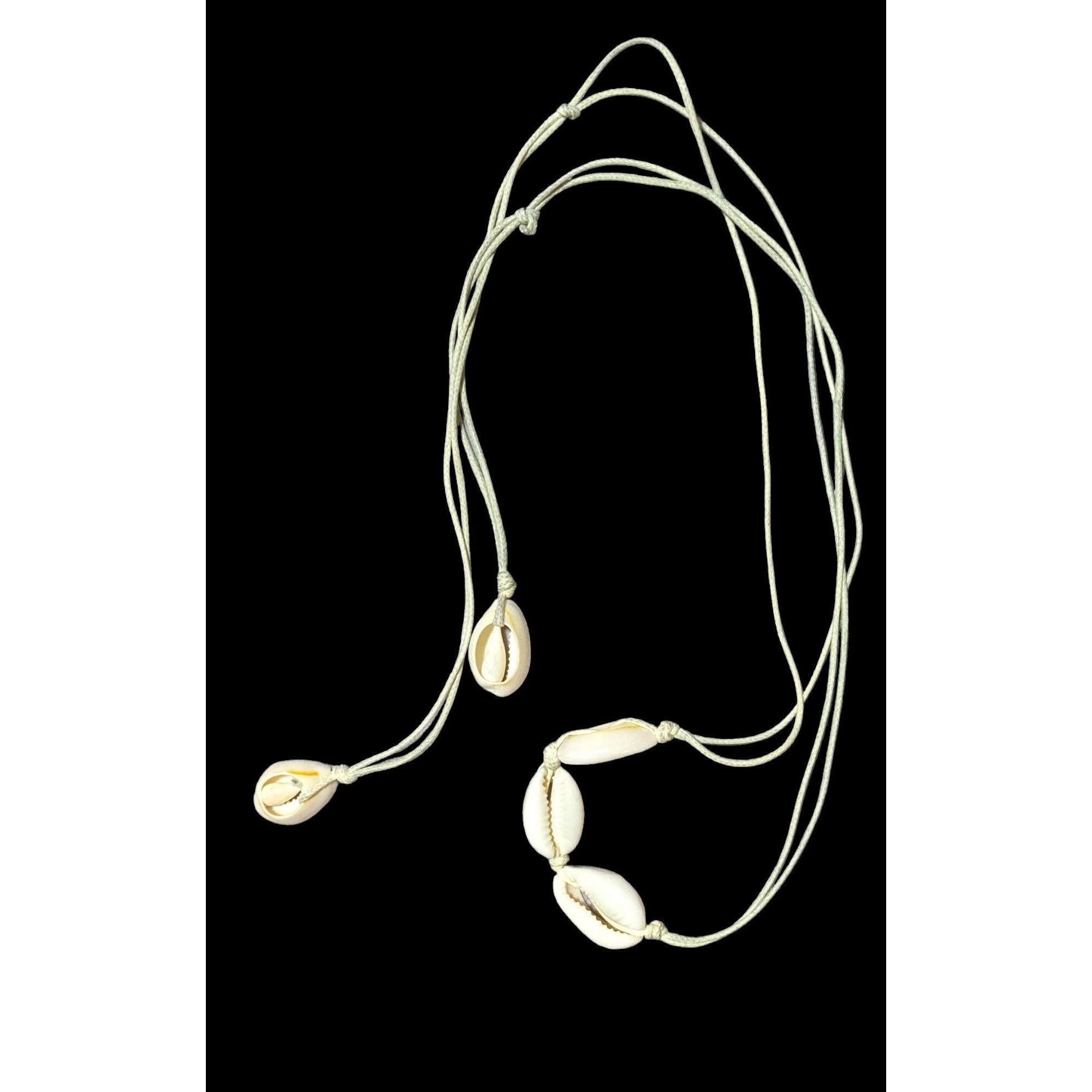Other Handmade Cowrie Shell Wrap Necklace Size ONE SIZE - 1 Thumbnail