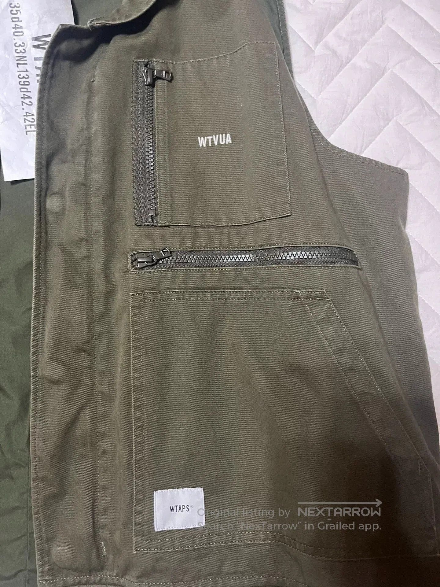 Wtaps WTAPS 18SS Cotton Chino Vest. Size US XXL / EU 58 / 5 - 3 Thumbnail