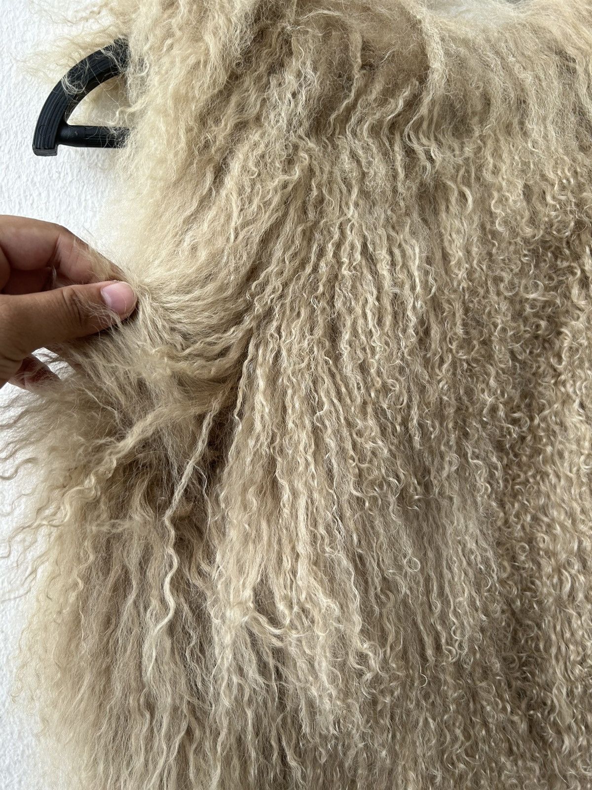 GOA GOA Sheep Fur Vest Size ONE SIZE - 8 Thumbnail