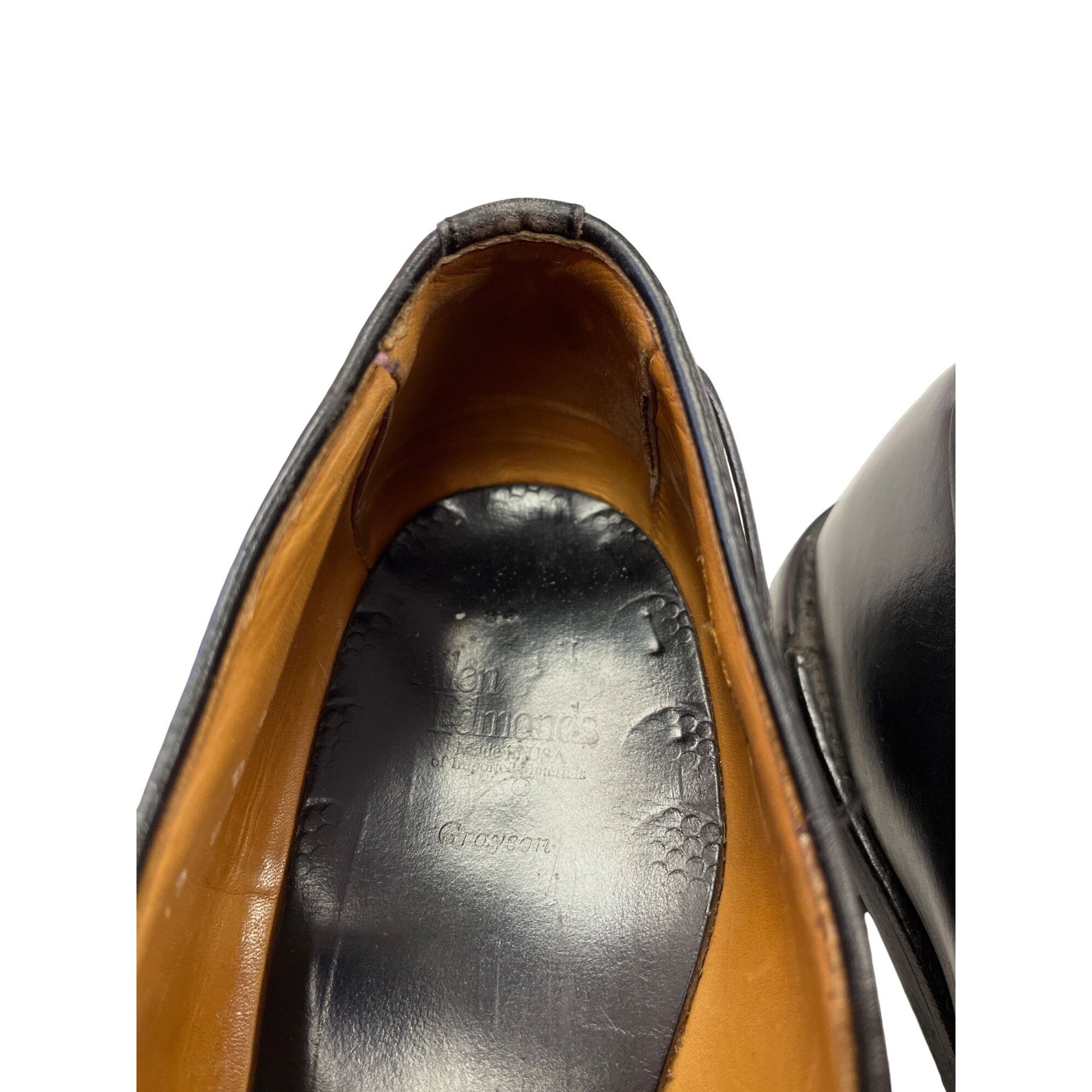 Allen Edmonds Allen Edmonds Grayson mens black leather tasseled oxford sho Size US 13 / EU 46 - 13 Thumbnail