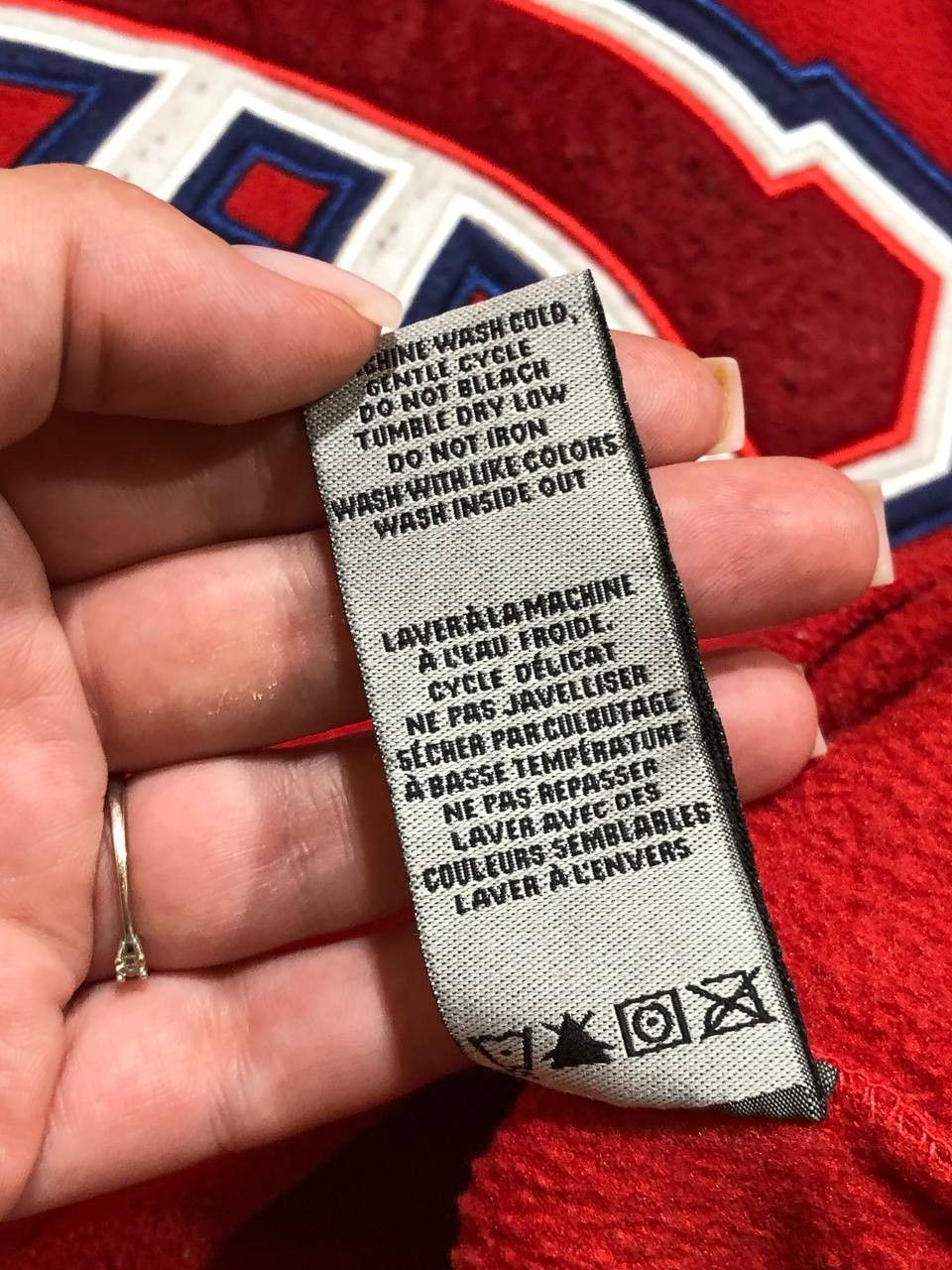 NHL Vintage NHL Montreal Canadiens Ice Hockey Long Sleeve Size S Size US S / EU 44-46 / 1 - 4 Thumbnail