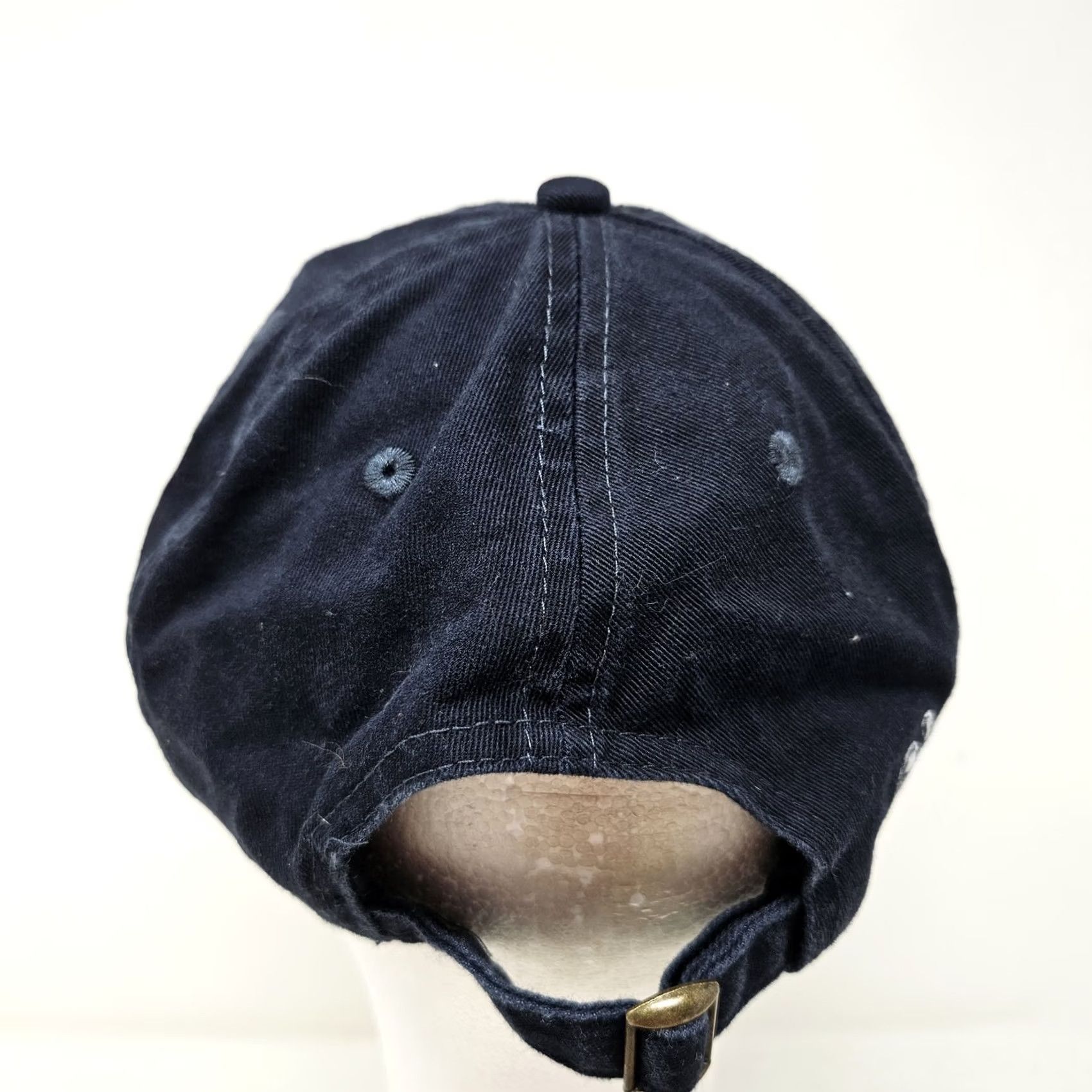 Vintage Samuel Adams Hat Cap Strap Back Patch Beer Promo Mens Hat Baseball Cap blue Twill Cotton Sam Vintage? No. Size ONE SIZE - 4 Thumbnail