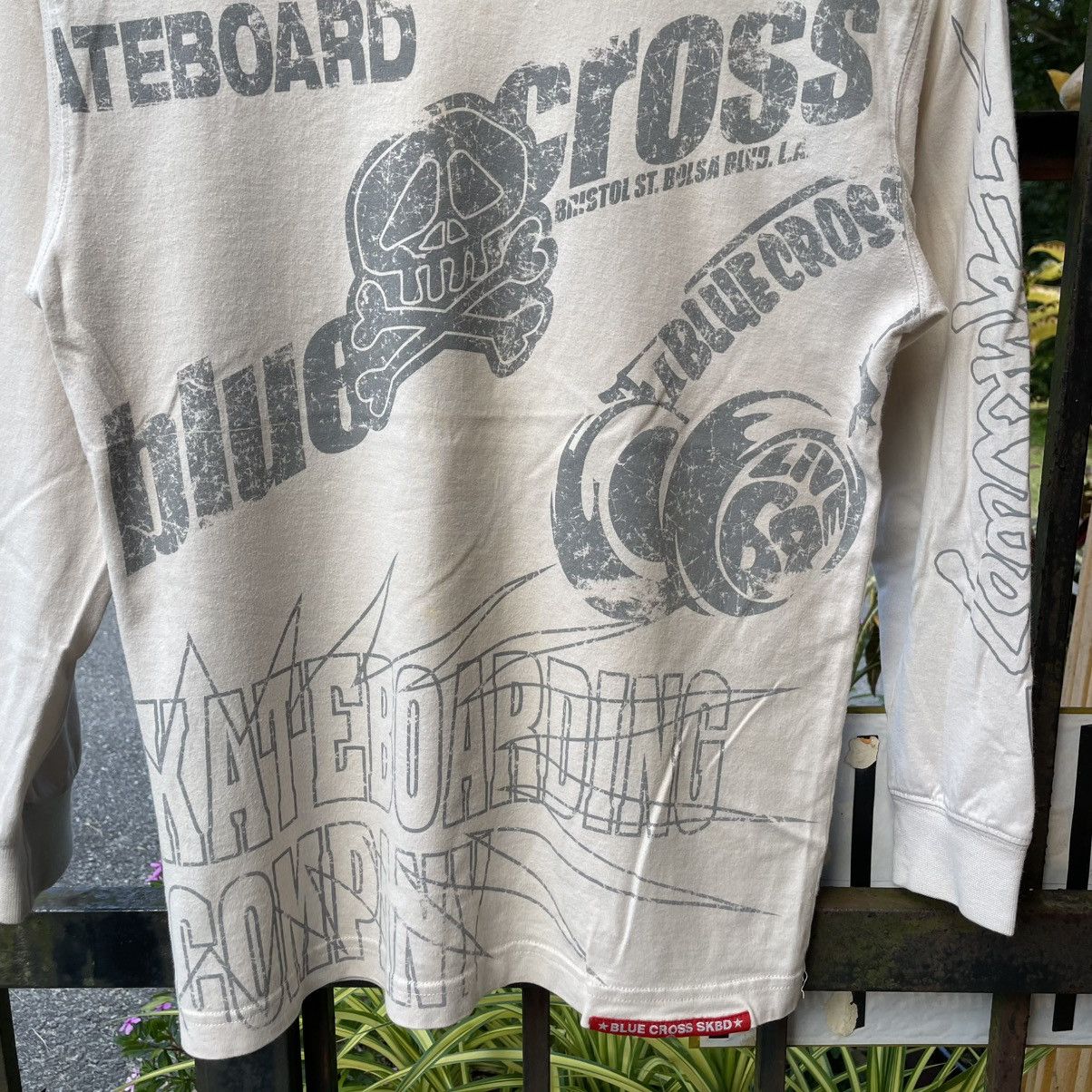 Welcome Skateboards 🔥Vintage Blue Cross Skateboarding Company Long Sleeves Tee Size US S / EU 44-46 / 1 - 4 Thumbnail