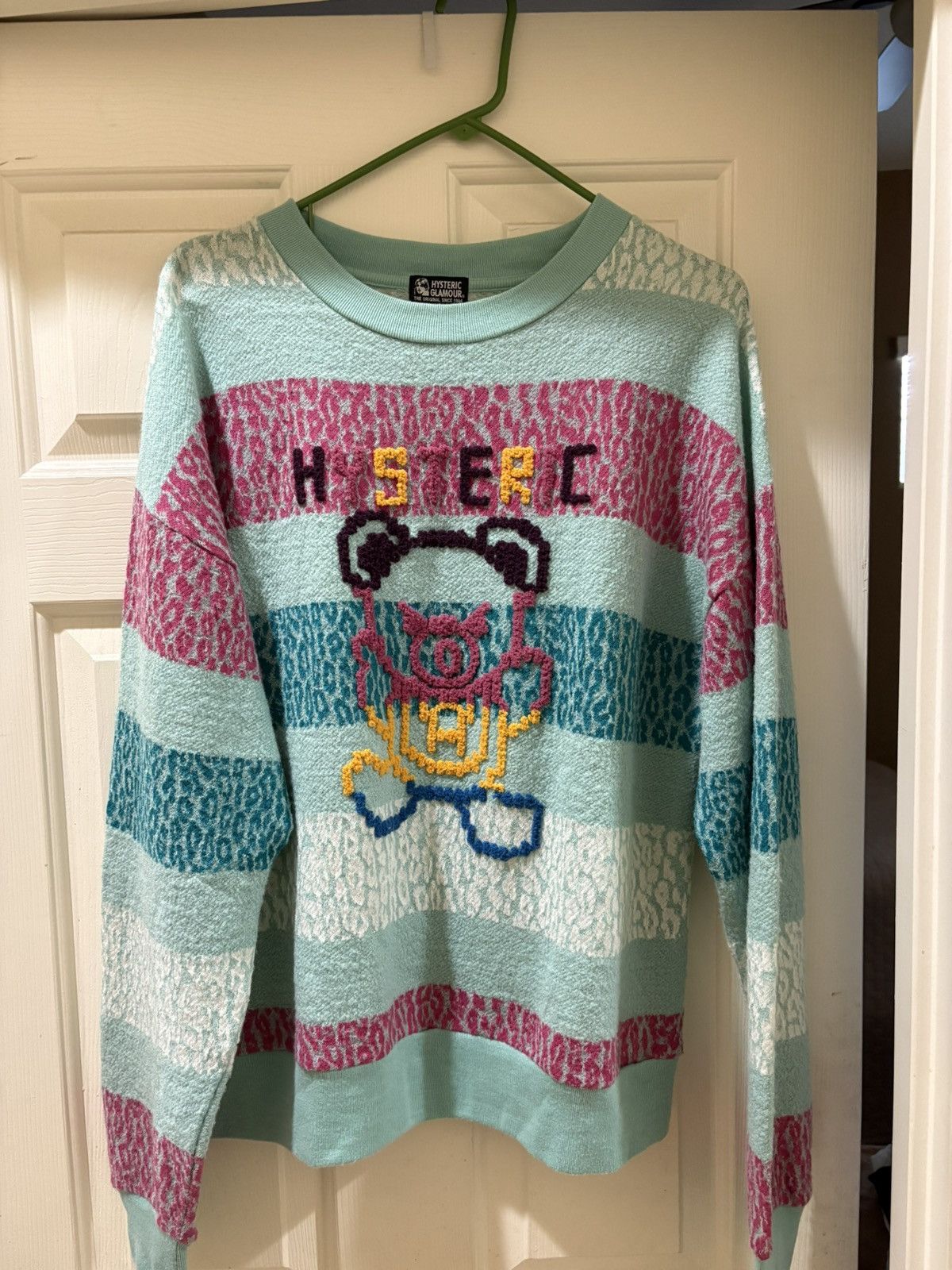 Hysteric Glamour Hysteric glamour rainbow knit sad smiley | Grailed