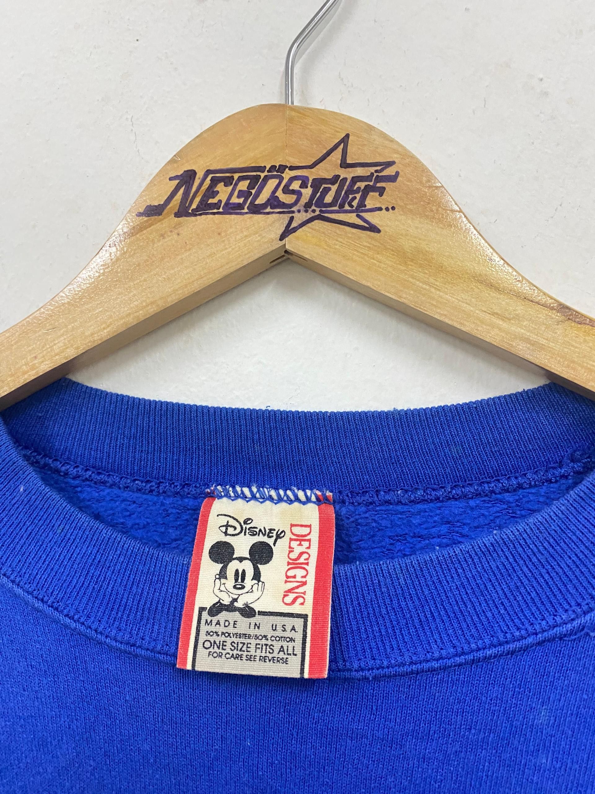 Vintage Vintage 90s Donald Duck Disney sweatshirt Size US XL / EU 56 / 4 - 4 Thumbnail