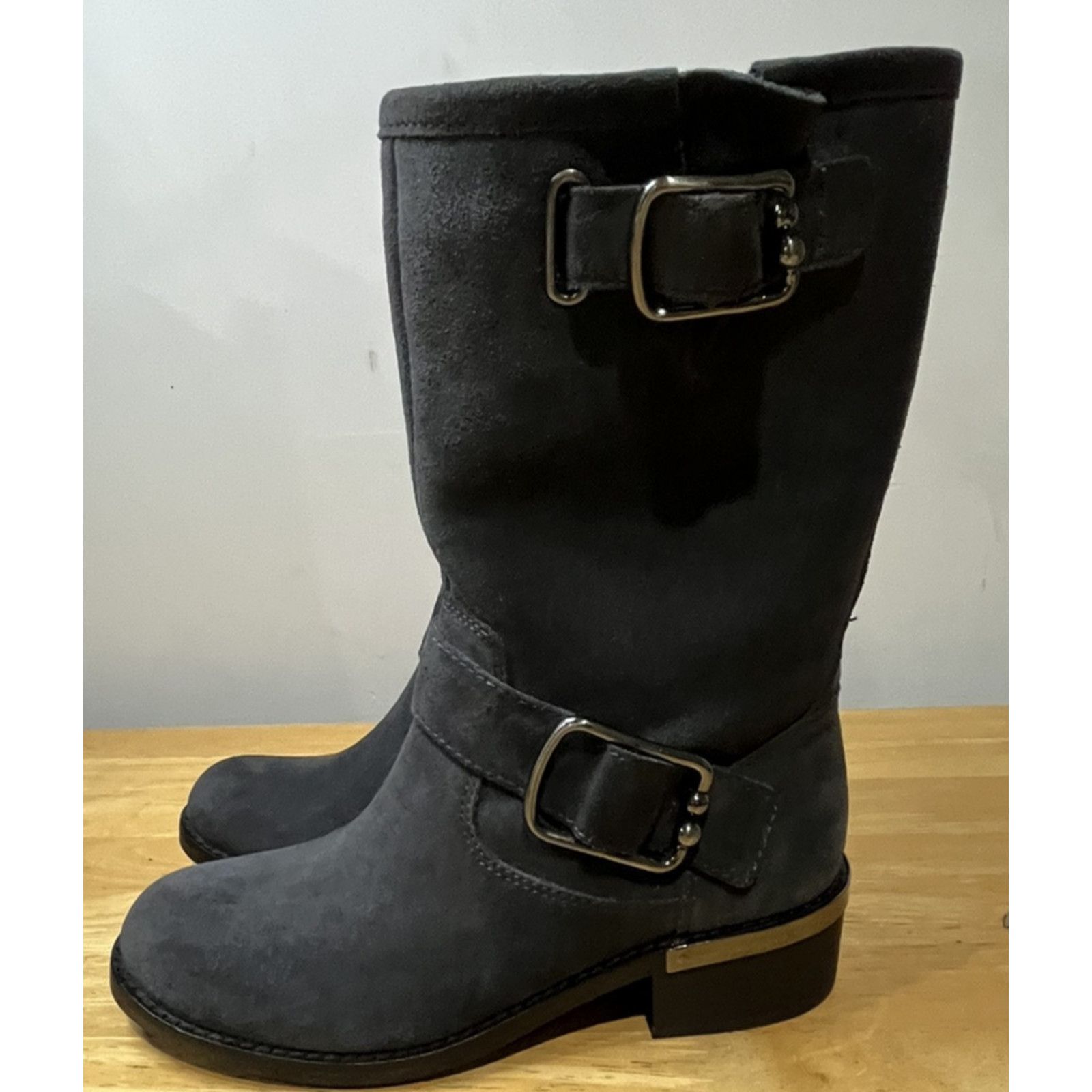 Vince Camuto Vince Camuto Women Sz 5 Wantilla Zip Buckle Fashion Boots Size US 5 / IT 35 - 3 Thumbnail