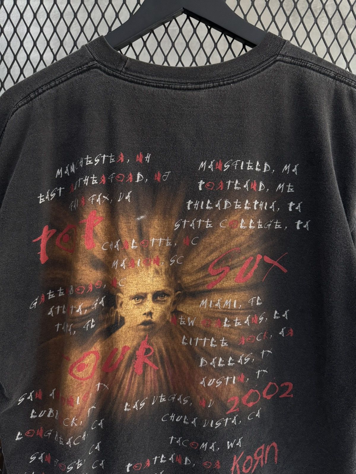 Band Tees Vintage 2002 Korn Untouchables Tee Size US L / EU 52-54 / 3 - 5 Thumbnail