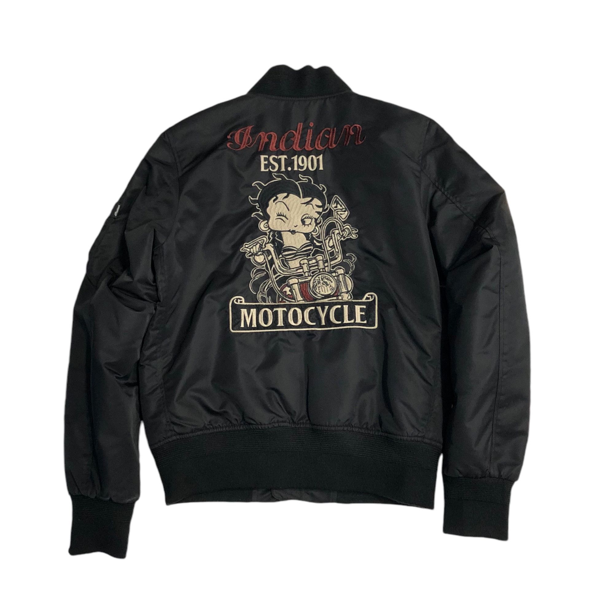 Cartoon Network × Indian Motorcycle × Japanese Brand Indian motocycle x betty boop bombers jacket Size US S / EU 44-46 / 1 - 2 Thumbnail