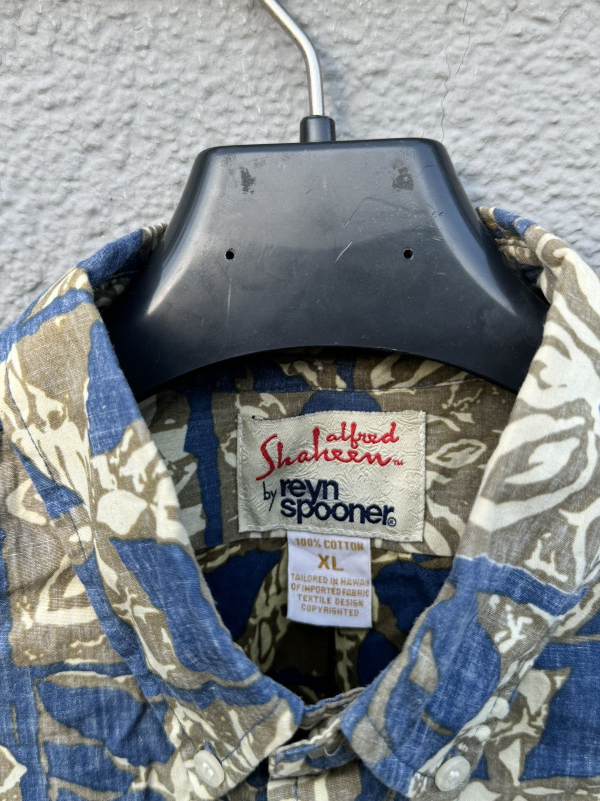 Reyn Spooner × Vintage RARE Reyn Spooner 1/4 Shirt XL Alfred Shaheen Pareau Aloha Size US XL / EU 56 / 4 - 4 Thumbnail