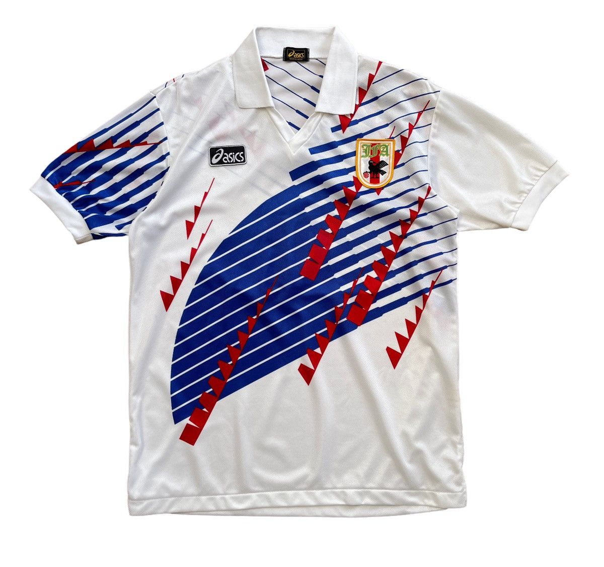 Vintage Vintage 1994 Asics Japan World Cup JFA Jersey Size US L / EU 52-54 / 3 - 2 Thumbnail
