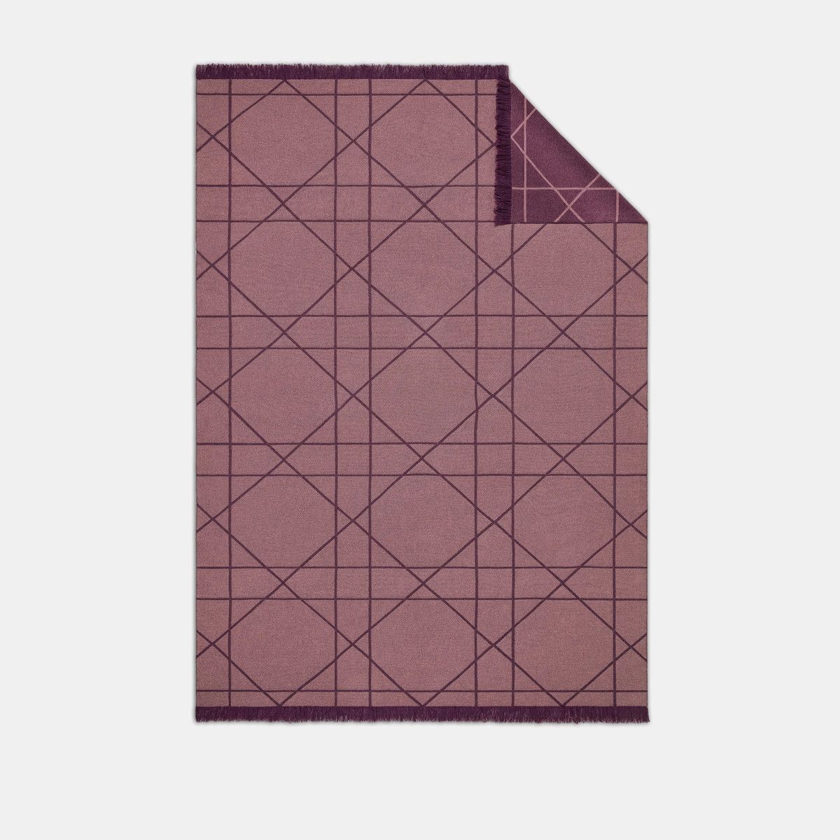 Dior o1bcso1str0225 Size:OS/ Blanket in Lilac Size ONE SIZE - 3 Thumbnail