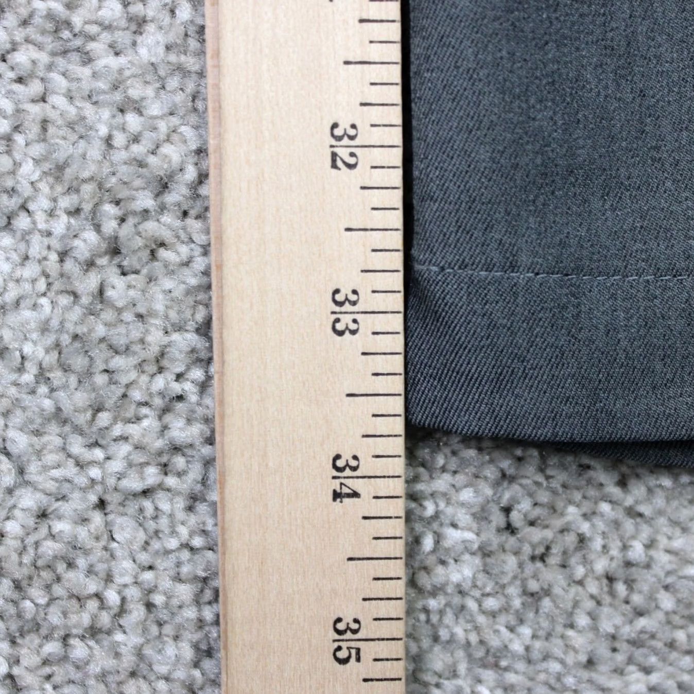 Haggar Haggar Gray Pants NWT Mens 36x34 Classic Fit Flat Front Non-Iron Stretch Dress Pants / 100% Polyester / 90s Preppy Theme / 36x34 Mens Size US 36 / EU 52 - 4 Thumbnail