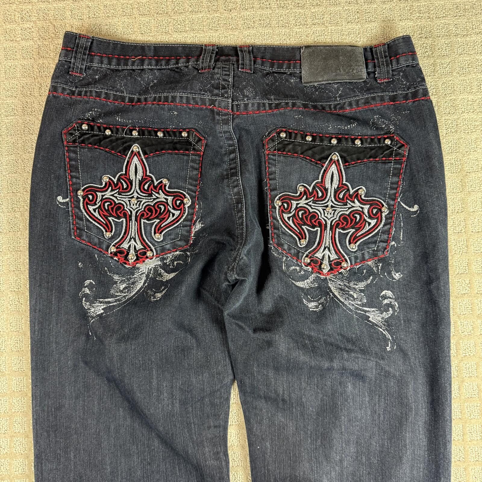 Other Y2K Ak:cess Baggy Wide Leg Jeans Size 40x32 Size US 40 / EU 56 - 9 Thumbnail