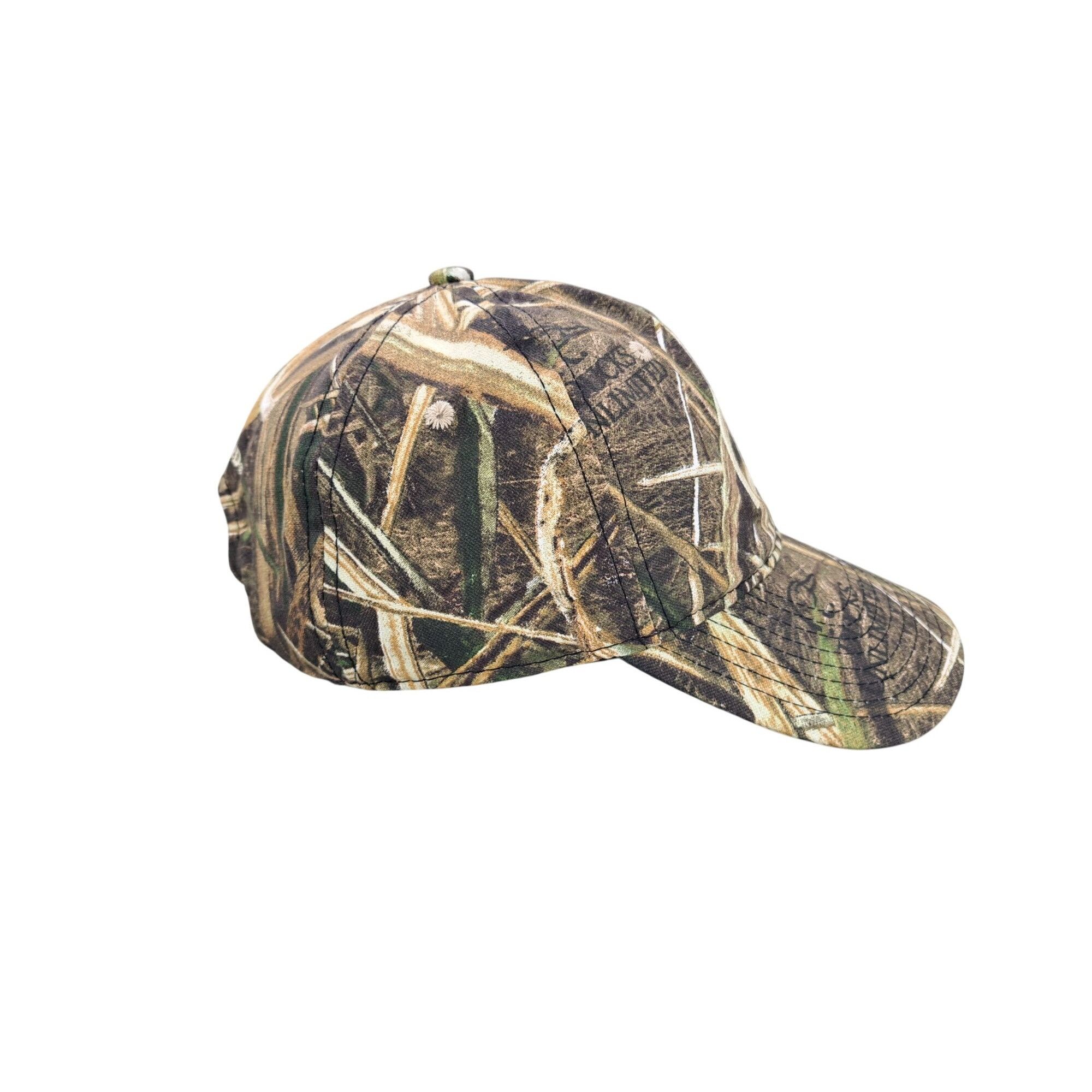 Mossy Oaks Ducks Unlimited Cap Hat Mossy Oak Camo Shadow Grass One Size Size ONE SIZE - 4 Thumbnail