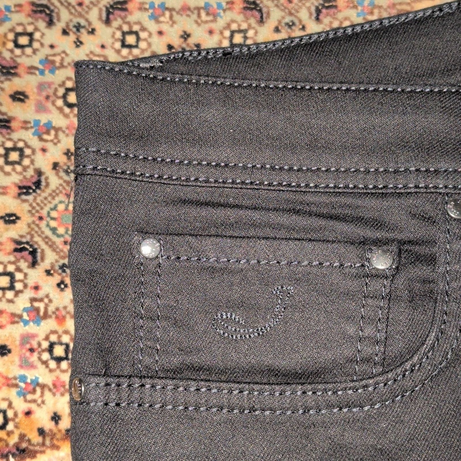 Jacob Cohen Jacob Cohen Jet Black Men's Jeans Size 40 Size US 40 / EU 56 - 4 Thumbnail