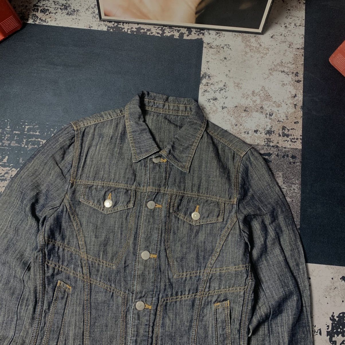 Japanese Brand Comme Ca Du Mode Men Trucker Jacket Size US L / EU 52-54 / 3 - 4 Thumbnail
