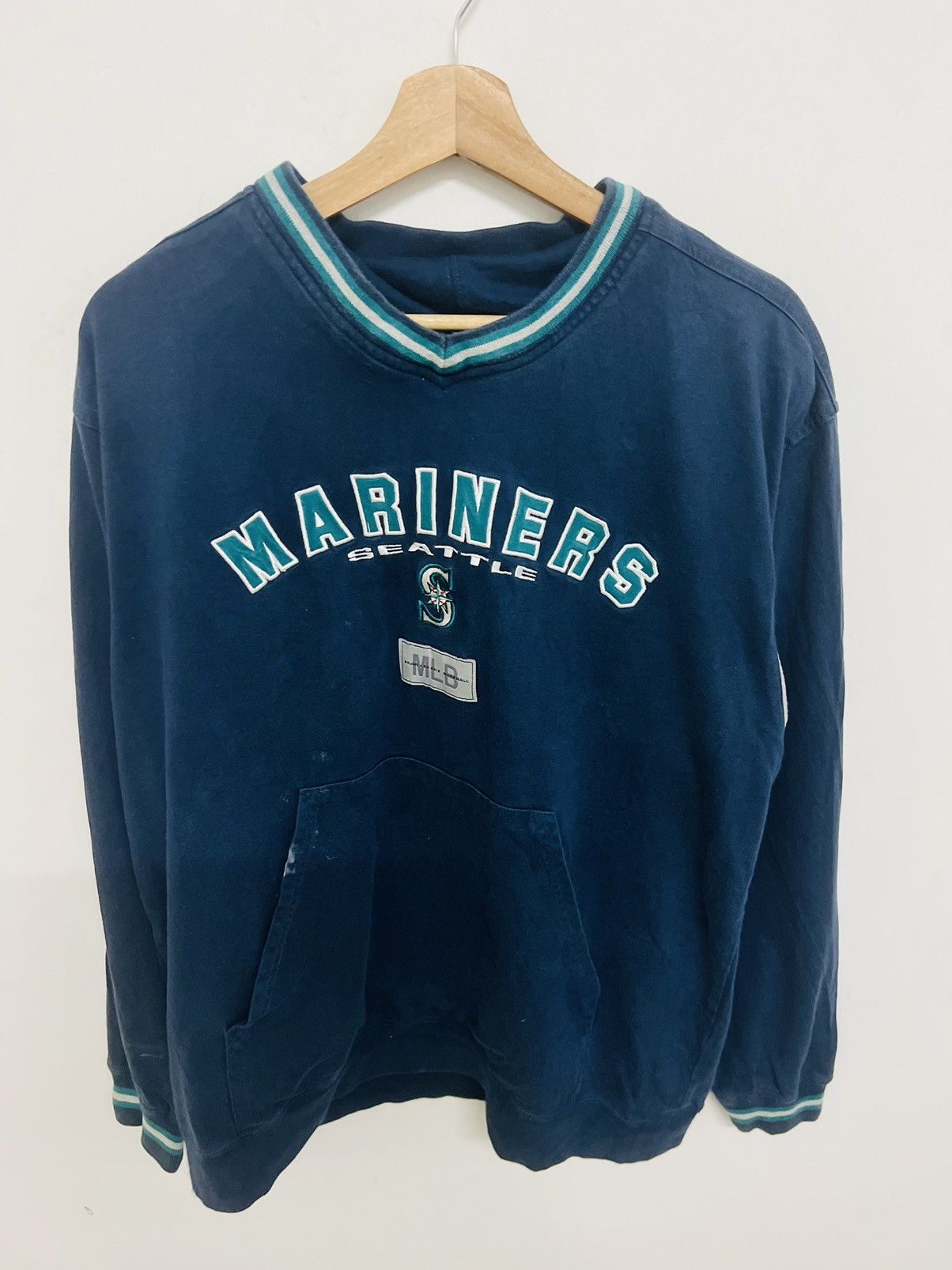 MLB × Vintage Vintage Lee Seattle Mariners Hoodie Size US L / EU 52-54 / 3 - 6 Thumbnail