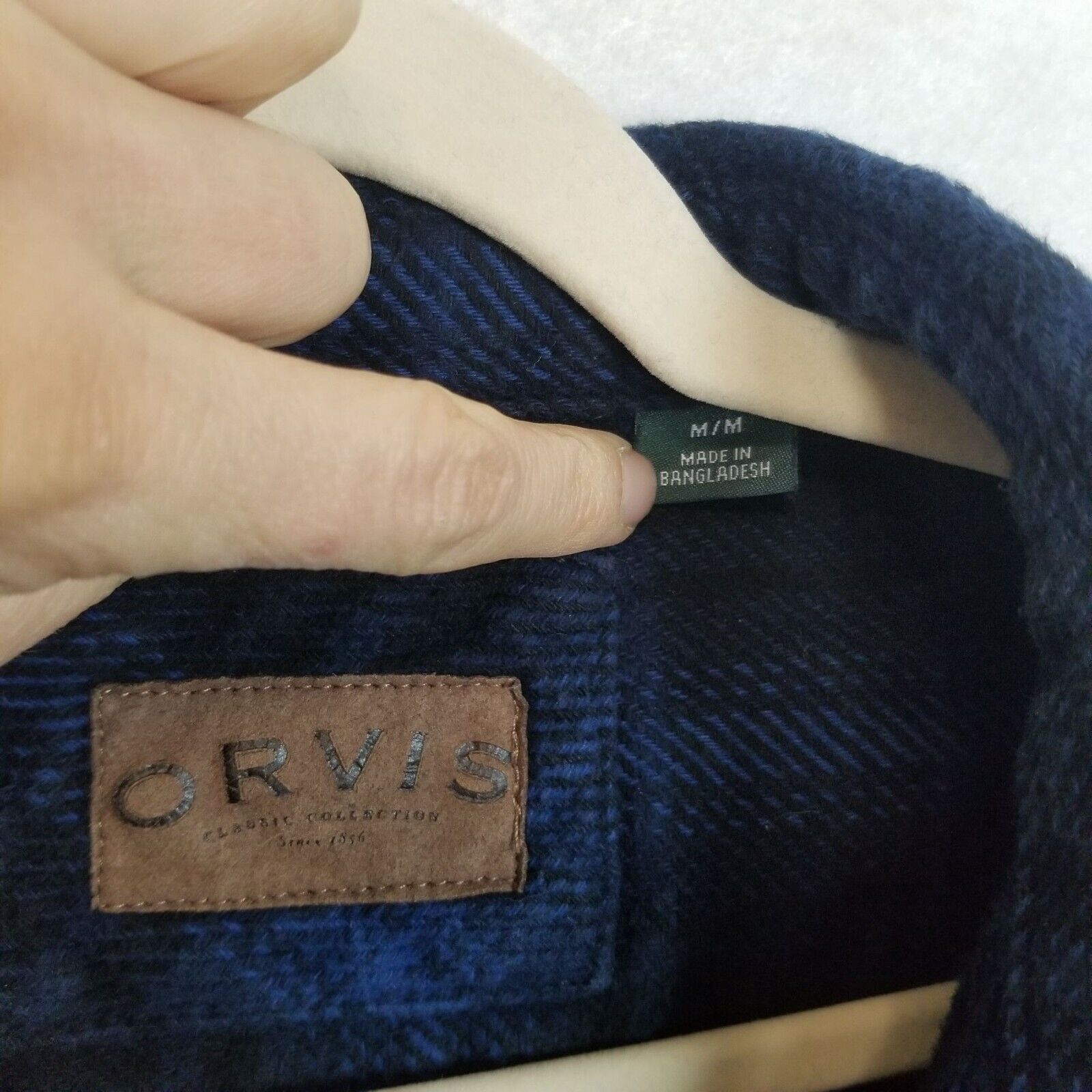 Orvis Orvis Mens Heavyweight Flannel Shirt Plaid M Gorpcore Size US M / EU 48-50 / 2 - 7 Thumbnail