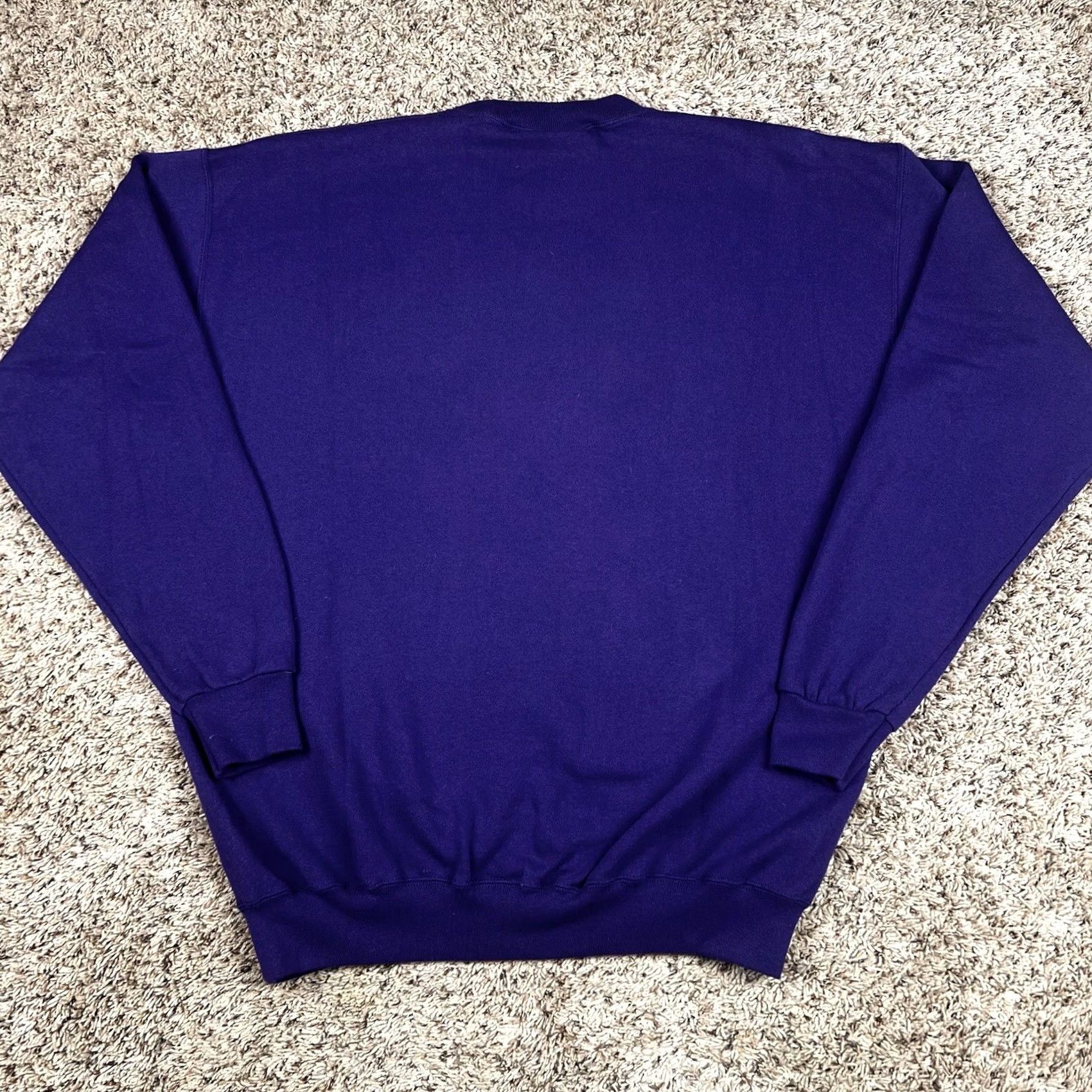 Vintage VINTAGE Northwestern Wildcats Crewneck Sweatshirt XL Purple 90s Rose Bowl, Pasadena, Logo, Graphic Print, Heavyweight, Pullover, Unisex Adults Size US XL / EU 56 / 4 - 4 Thumbnail
