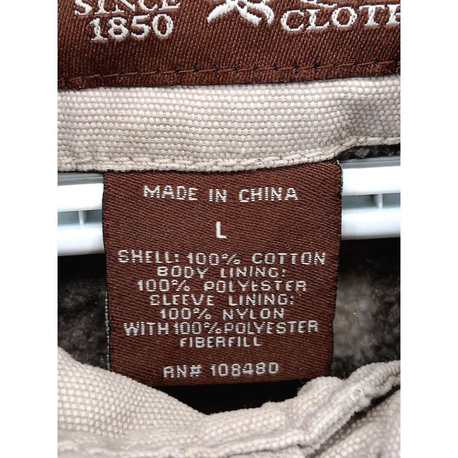 Vintage VINTAGE LEVIS Jacket Coat Men L Beige Bomber Lined Shacket Blanket Coat Size US L / EU 52-54 / 3 - 3 Thumbnail