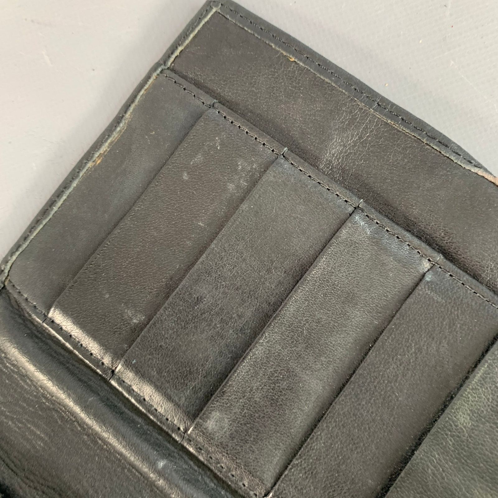 Donna Karan DONNA KARAN Black Gold Leather Wallet Size ONE SIZE - 6 Thumbnail