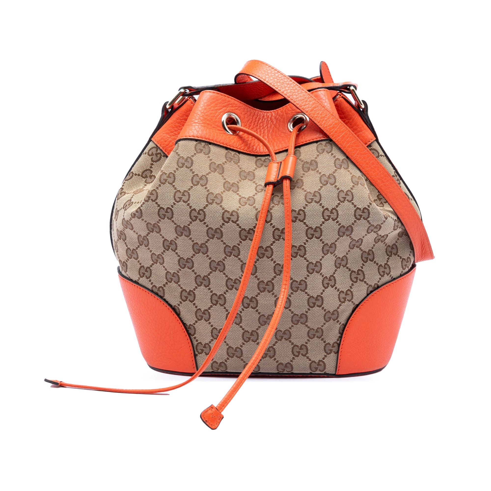 Gucci GG Canvas Drawstring Bucket Bag Size ONE SIZE - 1 Thumbnail