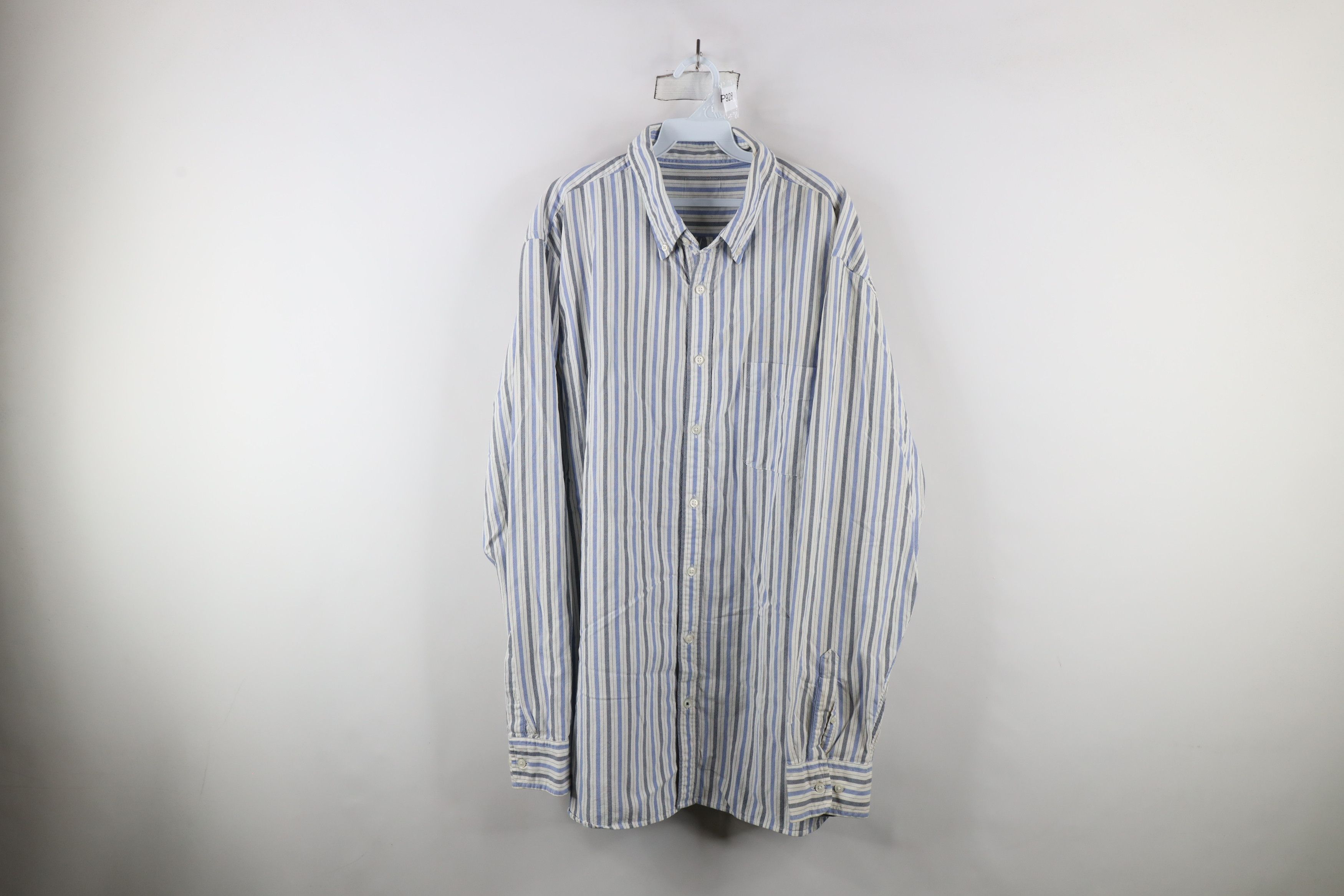 Vintage Vintage 90s Streetwear Block Collared Button Down Shirt Size US XL / EU 56 / 4 - 1 Thumbnail