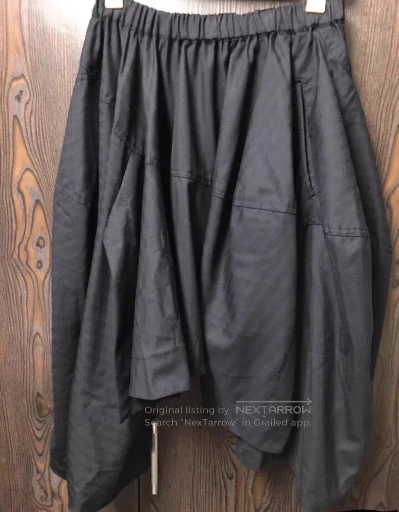 Comme des Garcons Comme Des Garcons size S Main line asymmetric wide-leg pan Size 23" - 1 Thumbnail