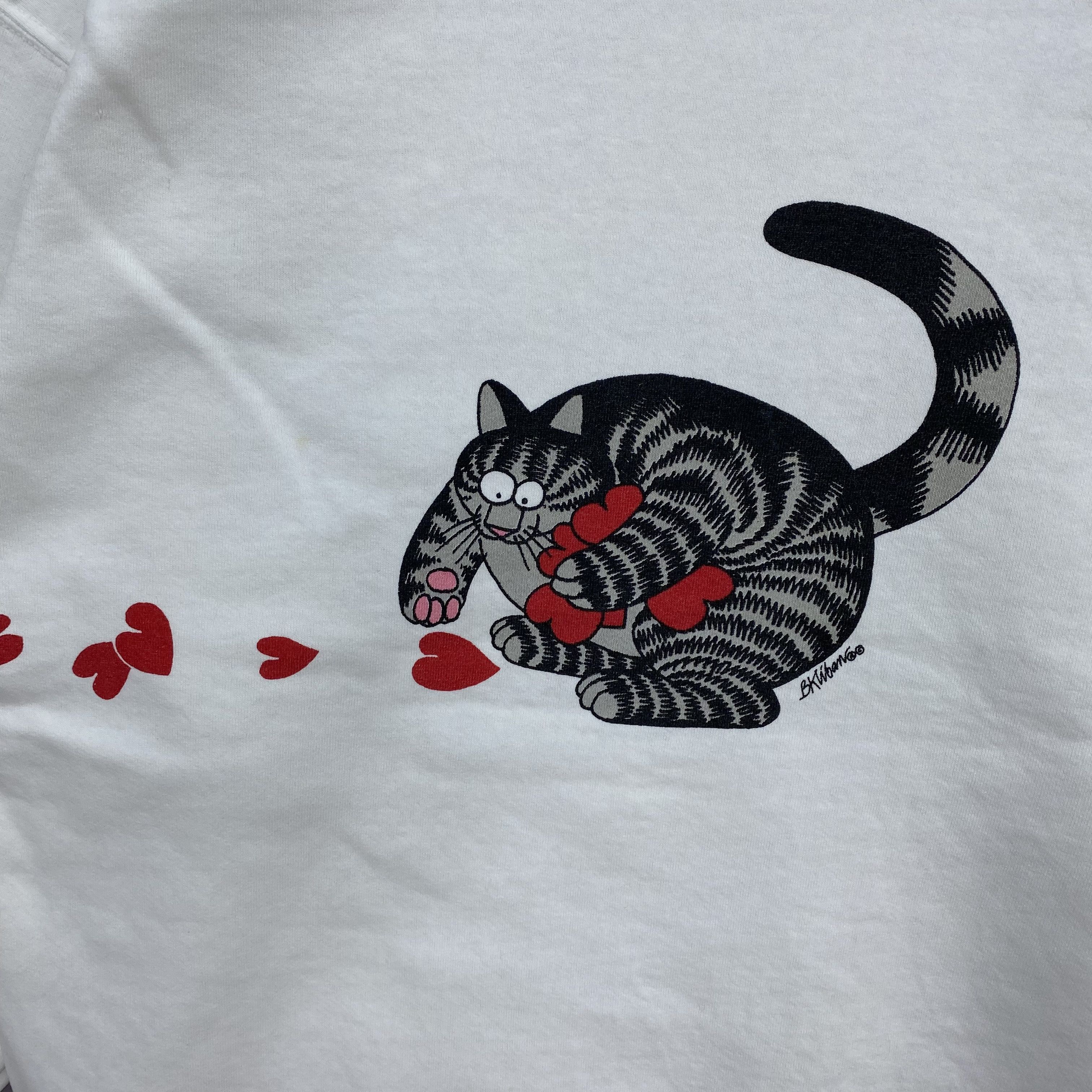 Vintage Vintage 90s Crazy Shirt B Kliban Cat Valentine Sweater Size US M / EU 48-50 / 2 - 5 Thumbnail
