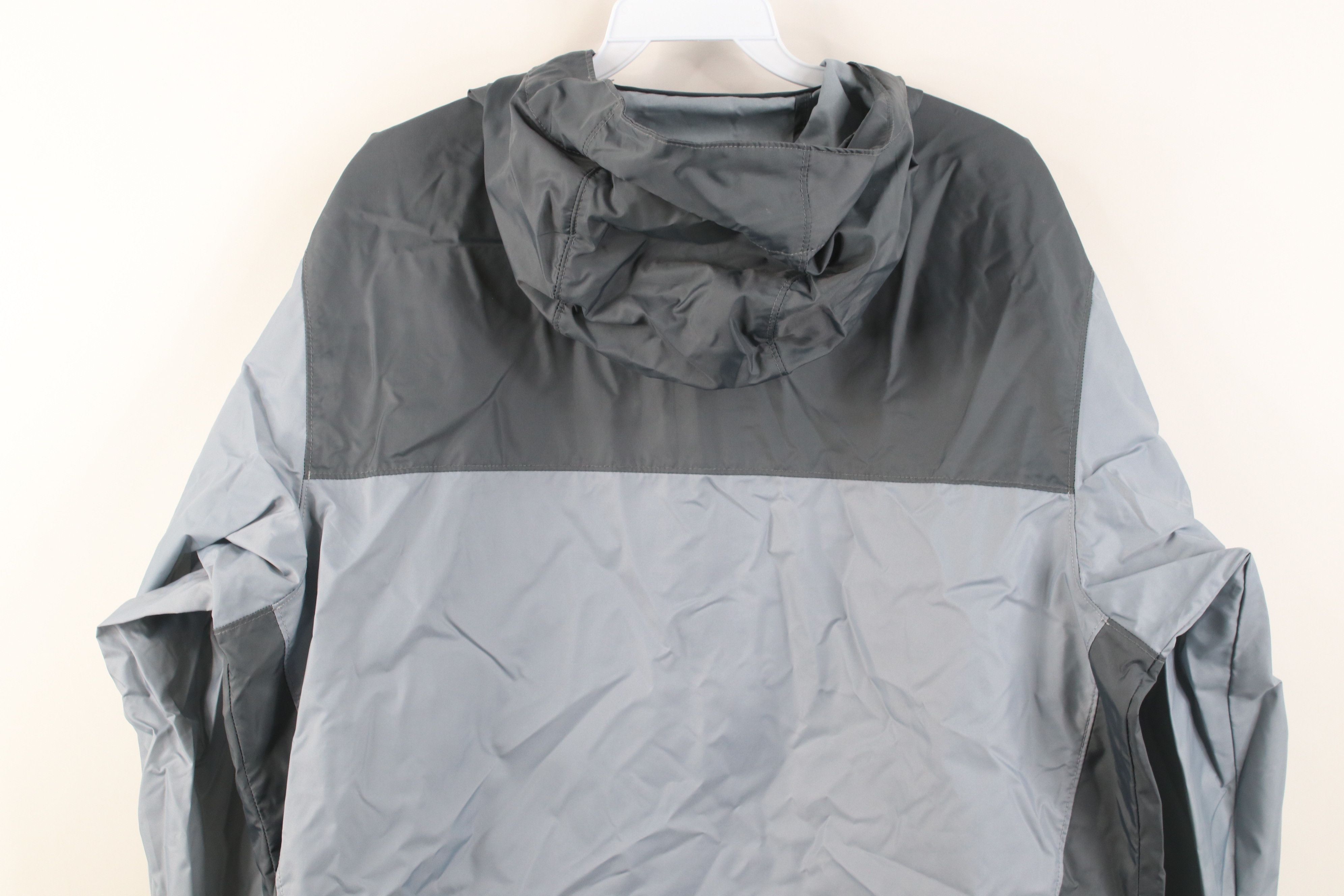 Columbia Y2K Columbia Color Block Hooded Windbreaker Rain Jacket Gray Size US M / EU 48-50 / 2 - 15 Thumbnail