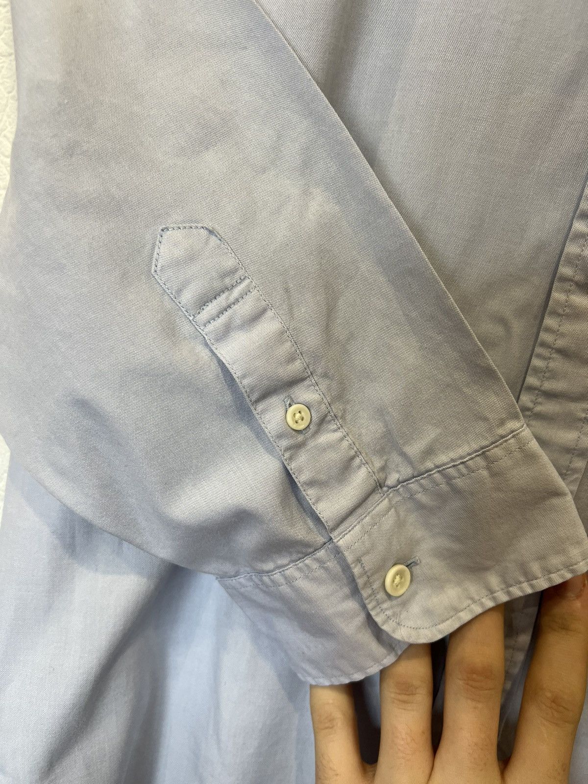 Allsaints Allsaints Blue Classic Shirt Size L / US 10 / IT 46 - 4 Thumbnail