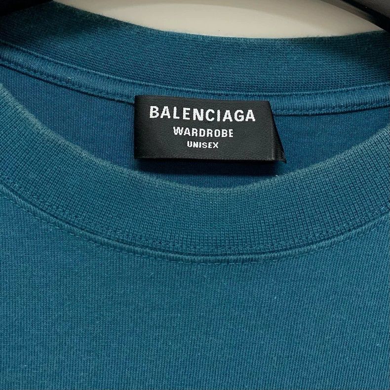 Balenciaga Balenciaga Back logo short sleeve Size US XL / EU 56 / 4 - 2 Thumbnail