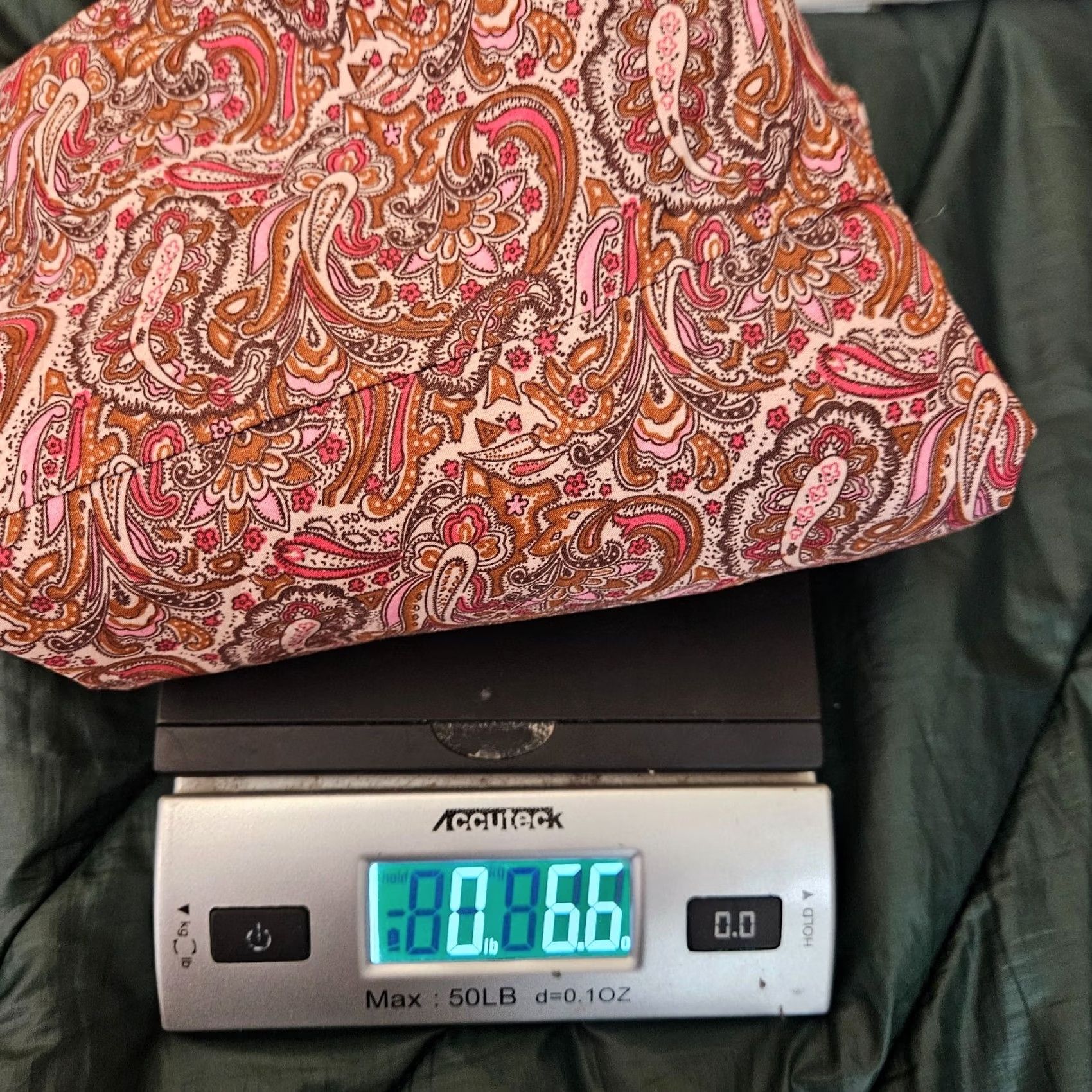 Lands' End Lands’ End Women’s Pink Paisley No Iron Supima Cotton Button Up Shirt Size 16P Size XXL / US 16-18 / IT 52-54 - 8 Thumbnail