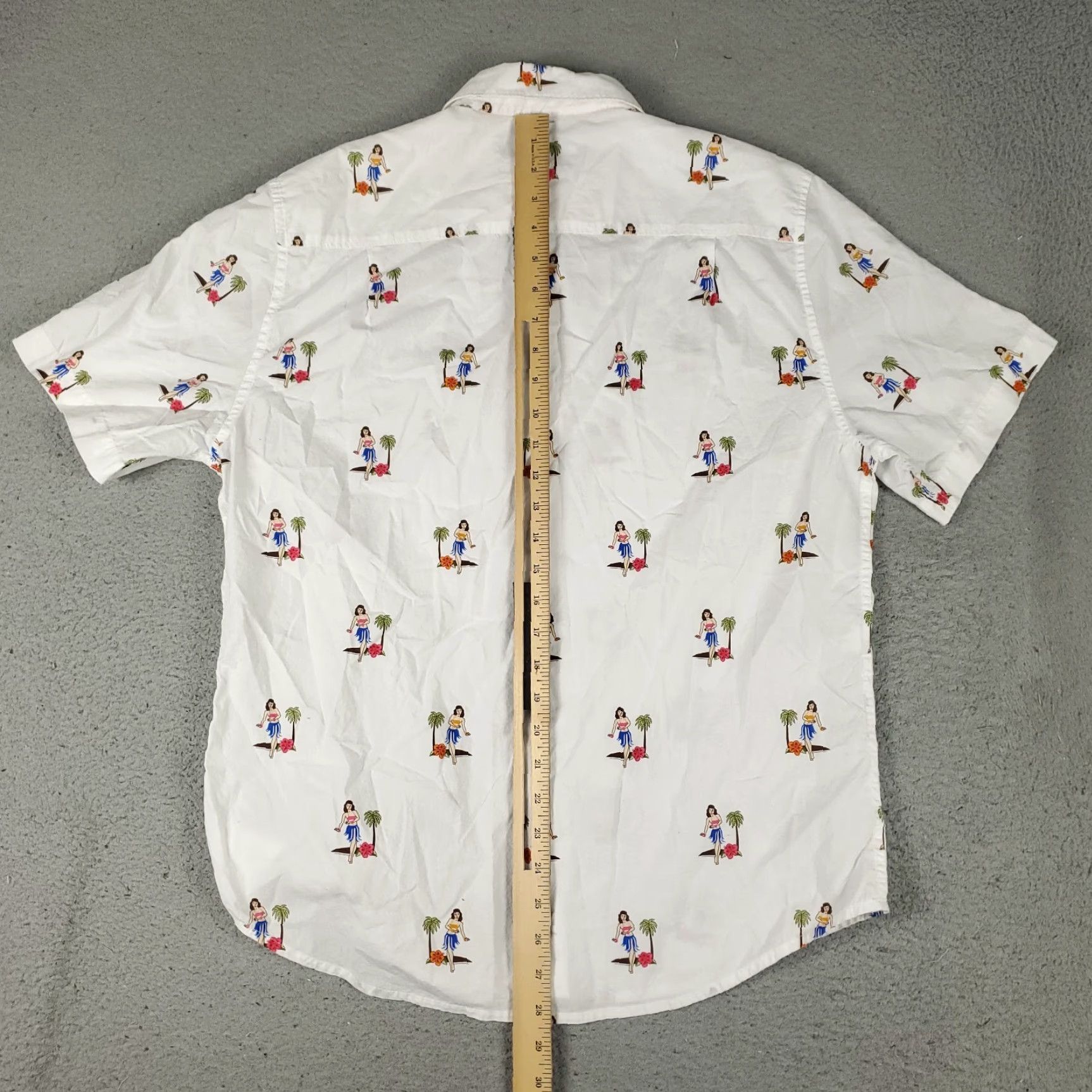 Tommy Bahama Tommy Bahama Button-Up Shirt Mens Medium White Cotton Casual Short Sleeve Beach Classic Size US M / EU 48-50 / 2 - 5 Thumbnail