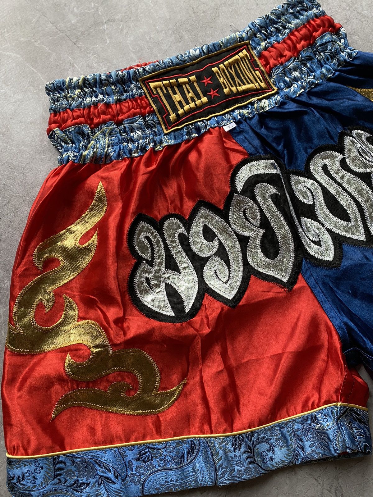Vintage Vintage Muay Thai Boxing MMA Dragon Print Shorts Size L Size US 34 / EU 50 - 3 Thumbnail