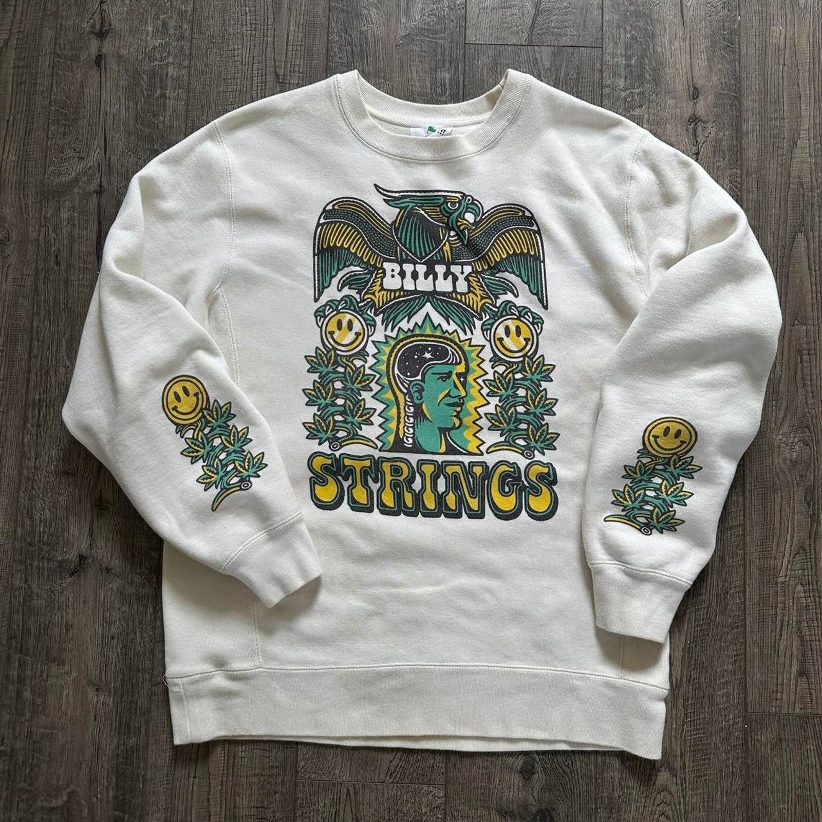 Band Tees × Other Billy Strings Fall 2021 Concert Tour Merch Crewneck Size US M / EU 48-50 / 2 - 1 Thumbnail
