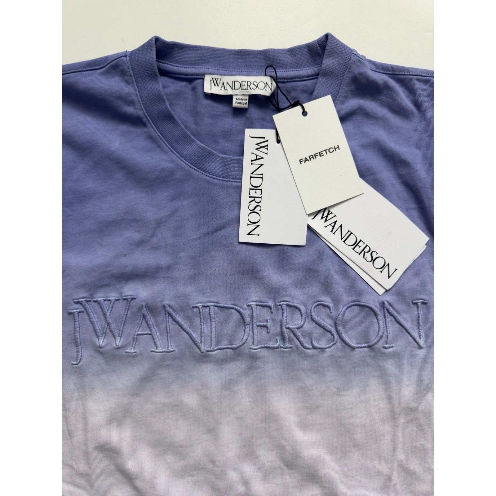 JW Anderson JW Anderson LOGO EMBROIDERY GRADIENT T-SHIRT Size US M / EU 48-50 / 2 - 3 Thumbnail