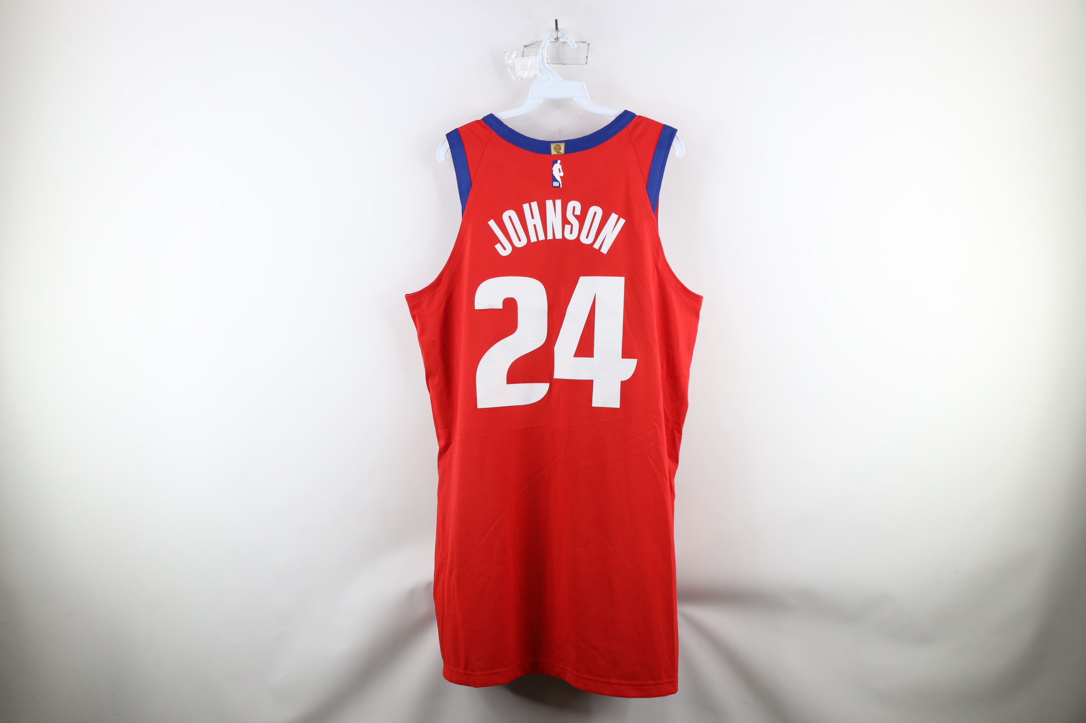 Nike × Vintage Nike Vaporknit Joe Johnson Detroit Pistons Basketball Jersey Size US XL / EU 56 / 4 - 14 Thumbnail