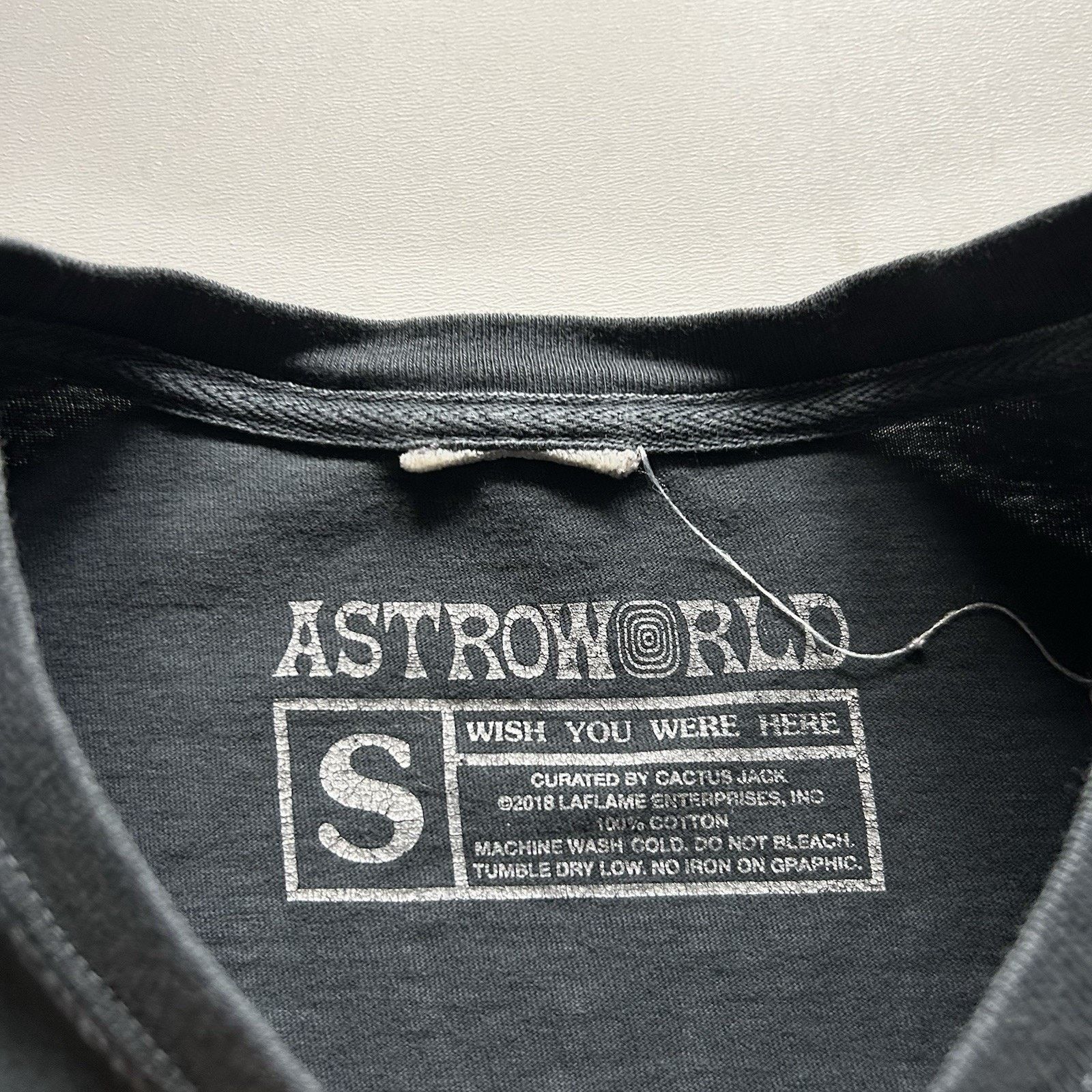 Rap Tees Astroworld T Shirt Small Travis Scott Down To Earth Rap Tee Size US S / EU 44-46 / 1 - 7 Thumbnail