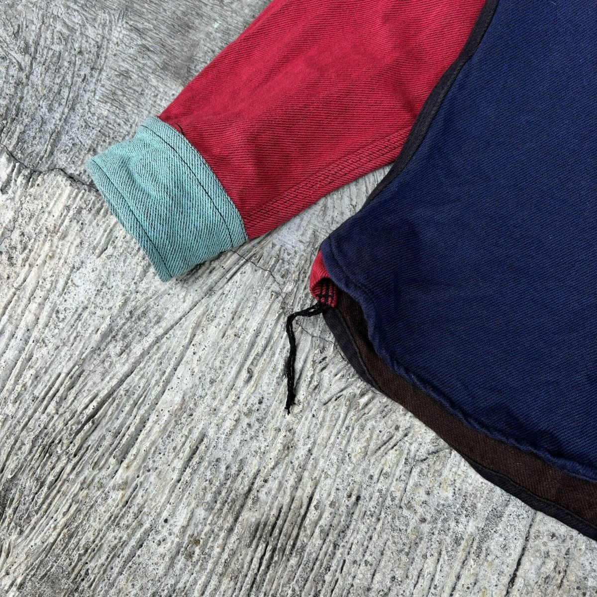 Japanese Brand Outer color block by Houston Size US XL / EU 56 / 4 - 8 Thumbnail