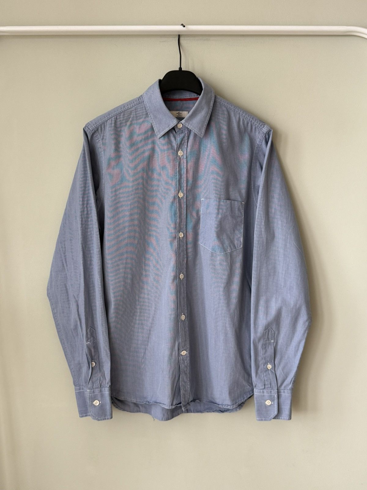Cerruti 1881 Cerruti 1881 oxford blue long sleeve shirt Size US M / EU 48-50 / 2 - 1 Thumbnail