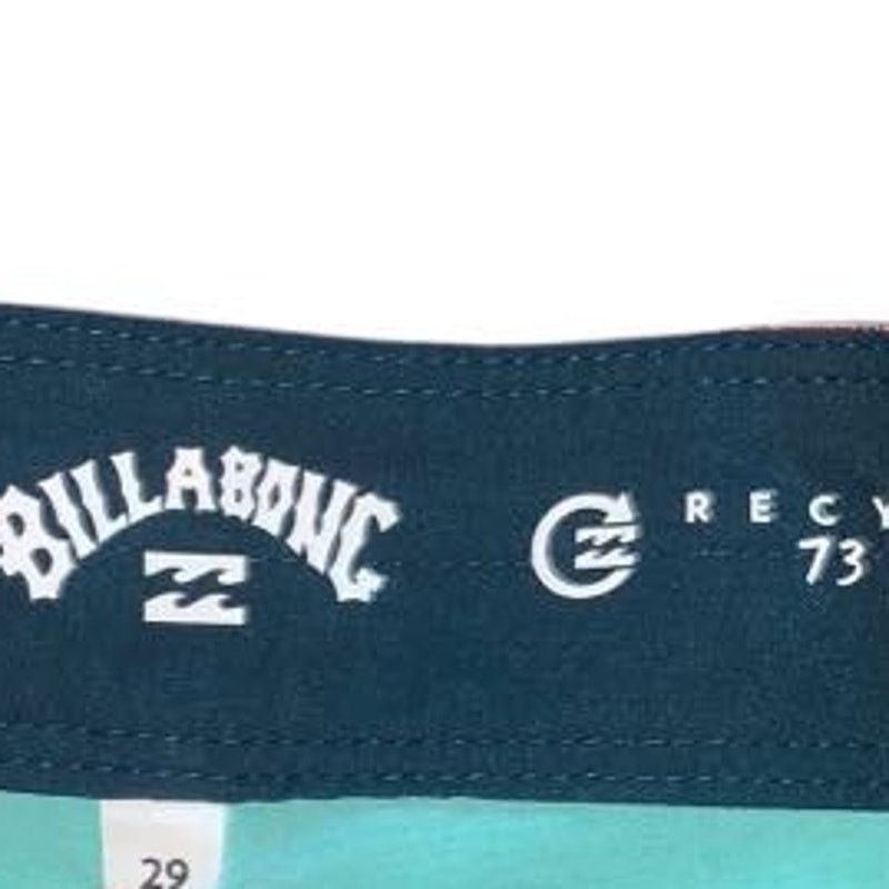 Billabong NEW Billabong Recycler 73 Pro Swim Shorts Aqua Green Mens 29 Size US 30 / EU 46 - 3 Thumbnail
