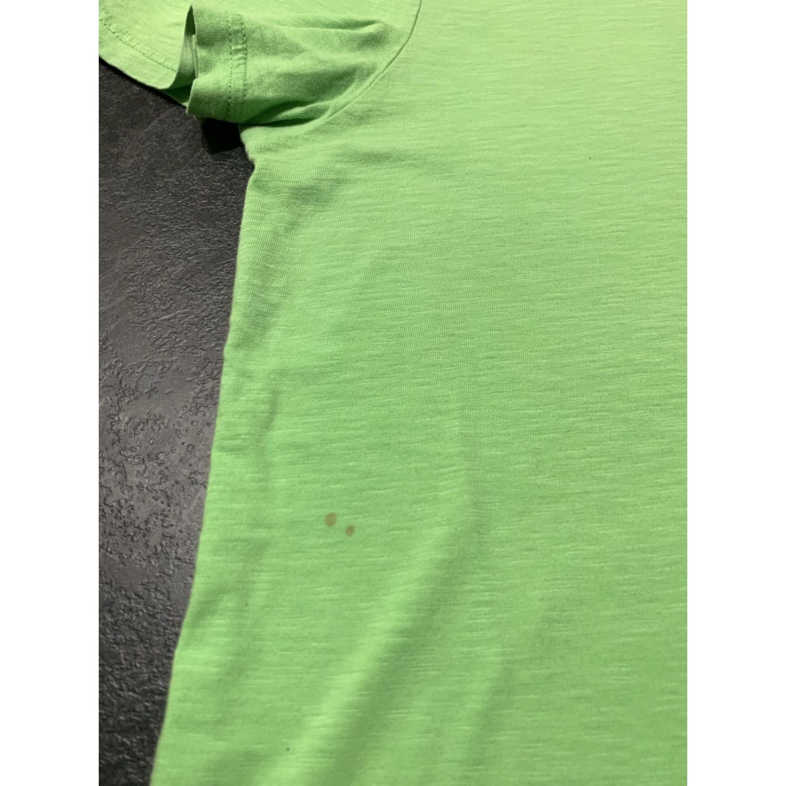 Vintage American Eagle Women's Medium Green V-Neck Pullover T-Shirt - Solid Basic - All Seasons Size M / US 6-8 / IT 42-44 - 7 Thumbnail
