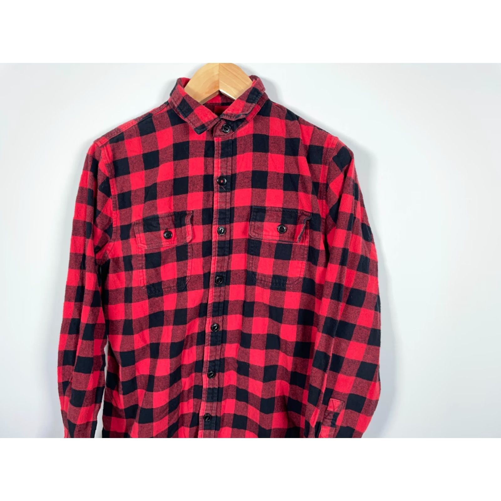 Vintage Big Mac Shirt Men M Red Black Buffalo Plaid Flannel Button-Up Casual Workwear 90s Classic Preppy Size US M / EU 48-50 / 2 - 4 Thumbnail