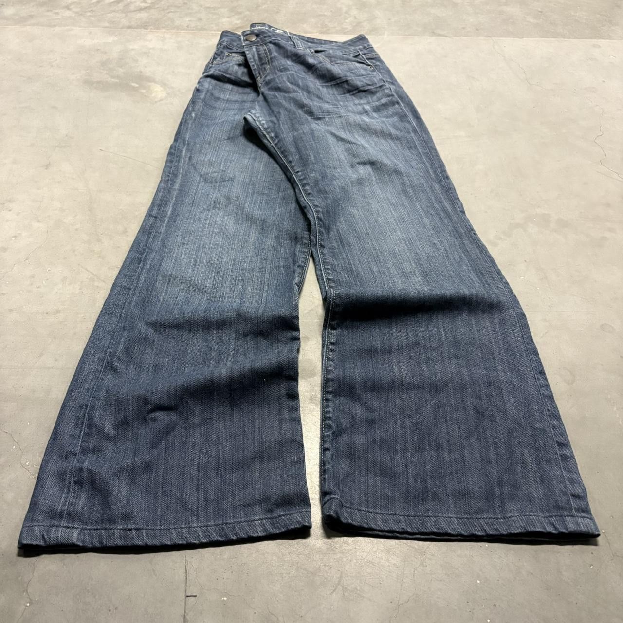 Vintage Crazy Vintage Y2K/2000s Baggy Wideleg Dark Wash Skater Streetwear Style Denim Jeans! Size US 36 / EU 52 - 3 Thumbnail