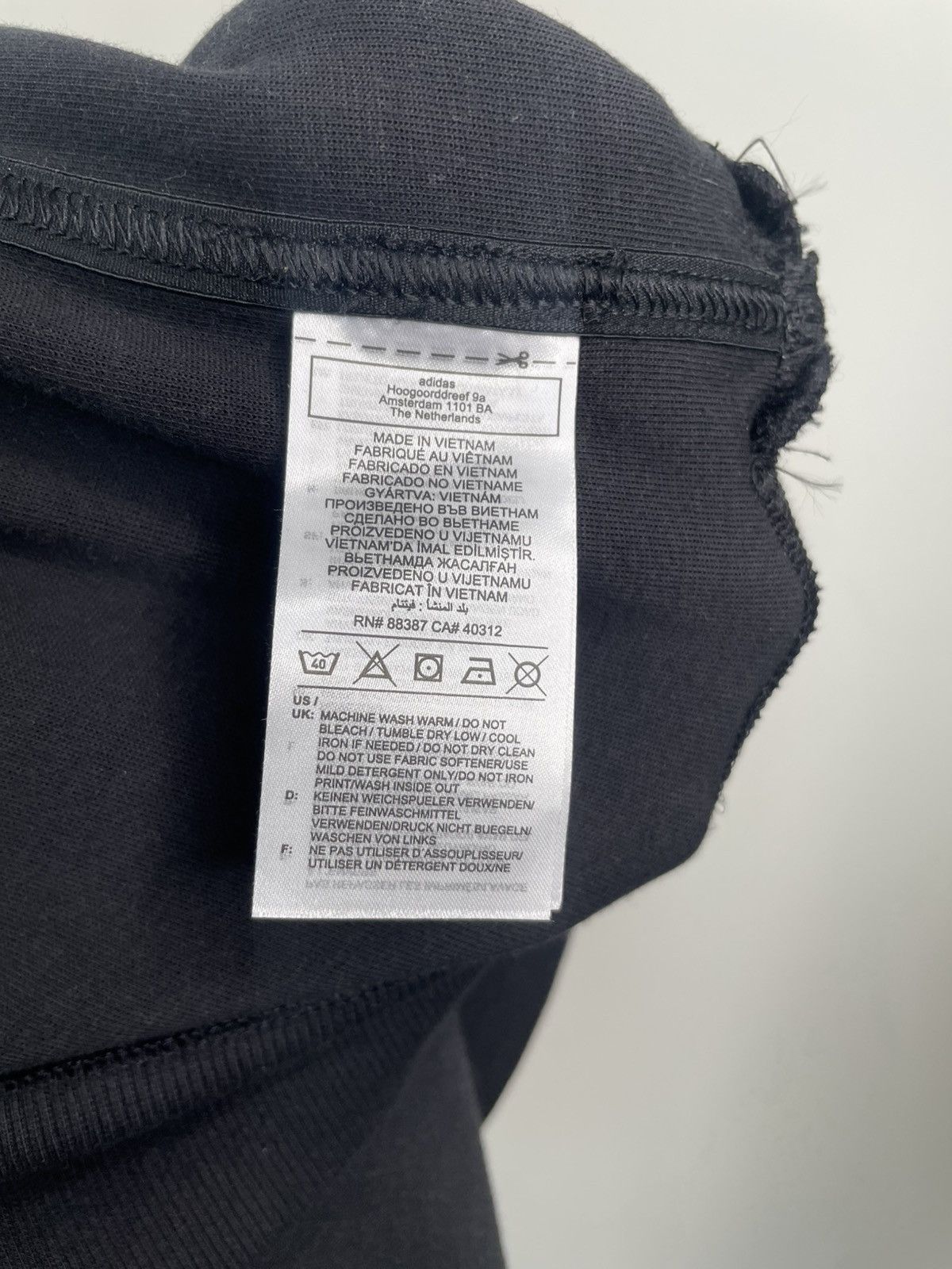 Adidas × Stella McCartney Adidas by Stella McCartney Sweatshirt Oversized Black Small Size S / US 4 / IT 40 - 7 Thumbnail